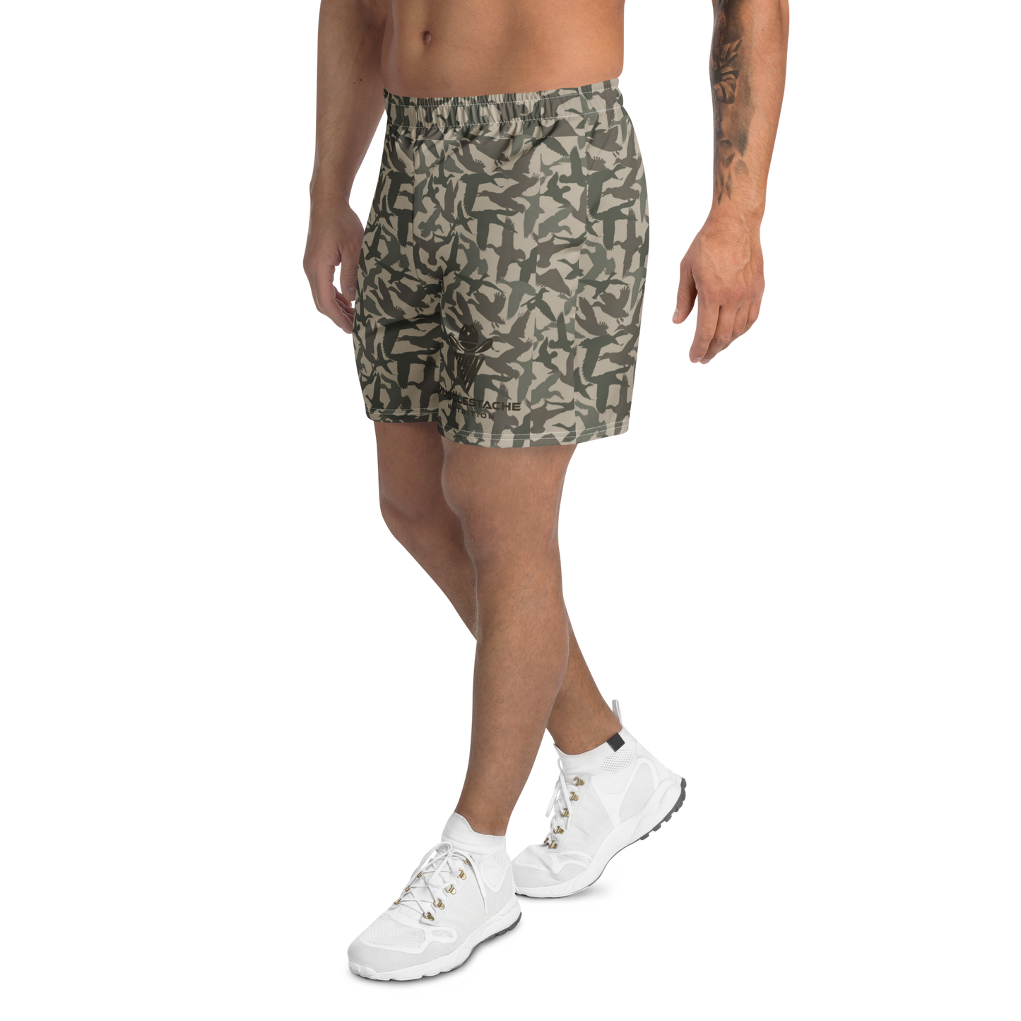 Musclestache Nutrition Camo Running Shorts - Musclestache Nutrition