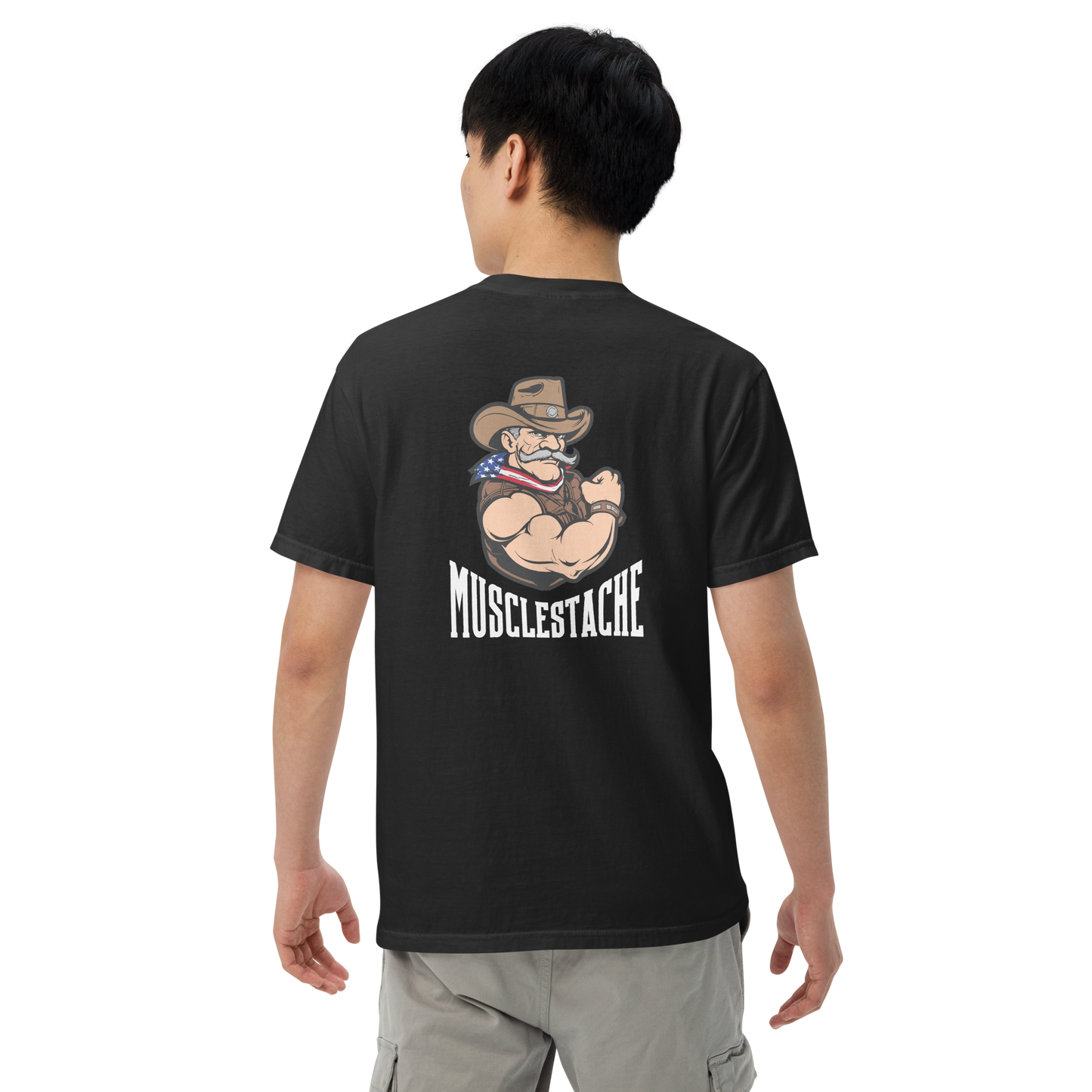 Musclestache Nutrition OG Heavyweight Shirt - Musclestache Nutrition