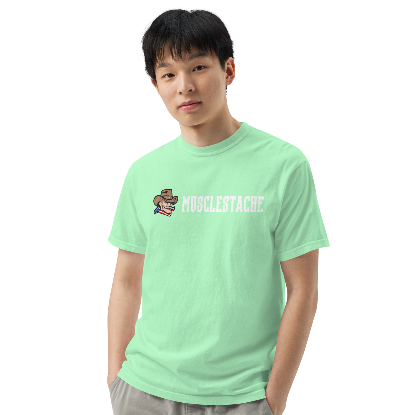 Musclestache Nutrition OG Heavyweight Shirt - Musclestache Nutrition