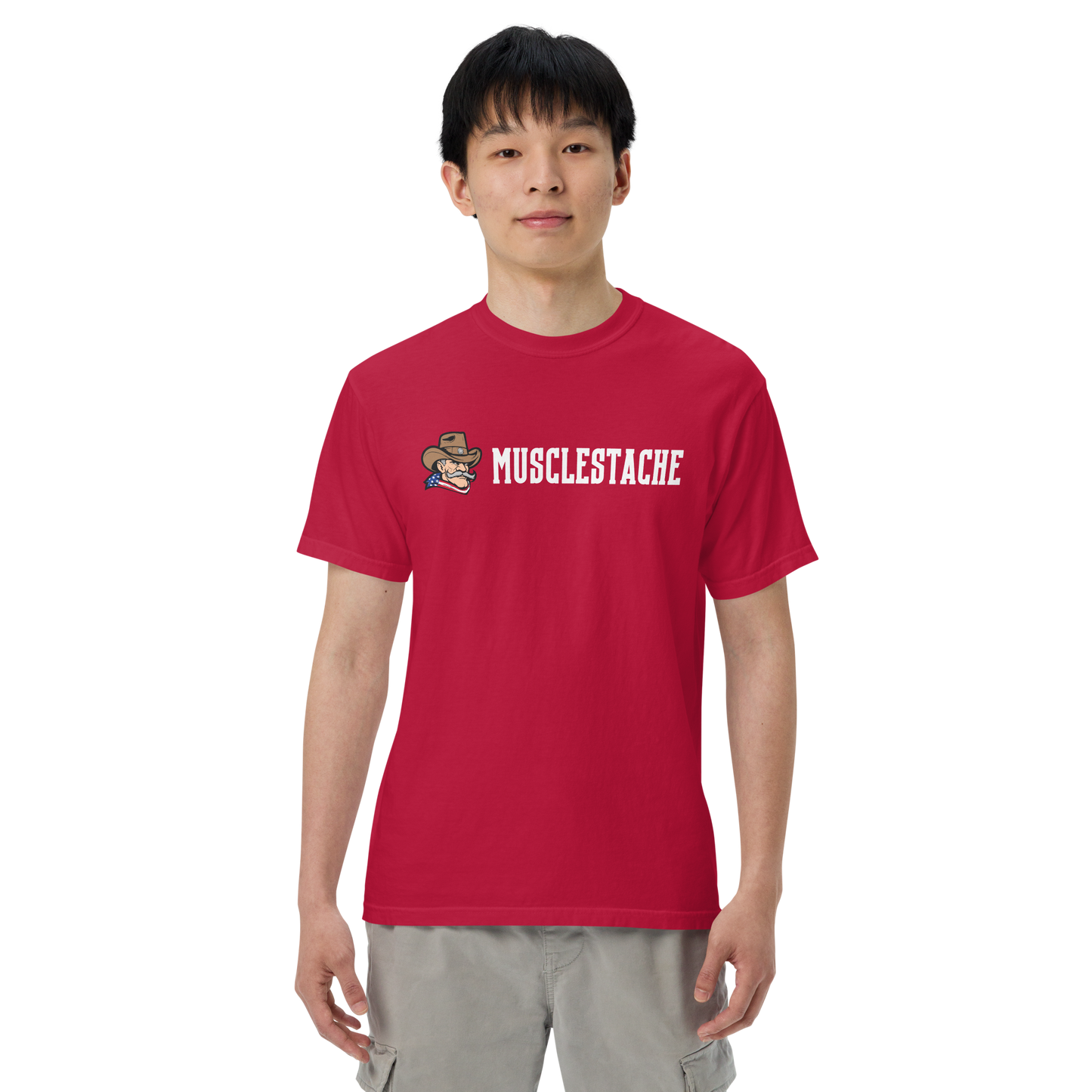 Musclestache Nutrition OG Heavyweight Shirt - Musclestache Nutrition