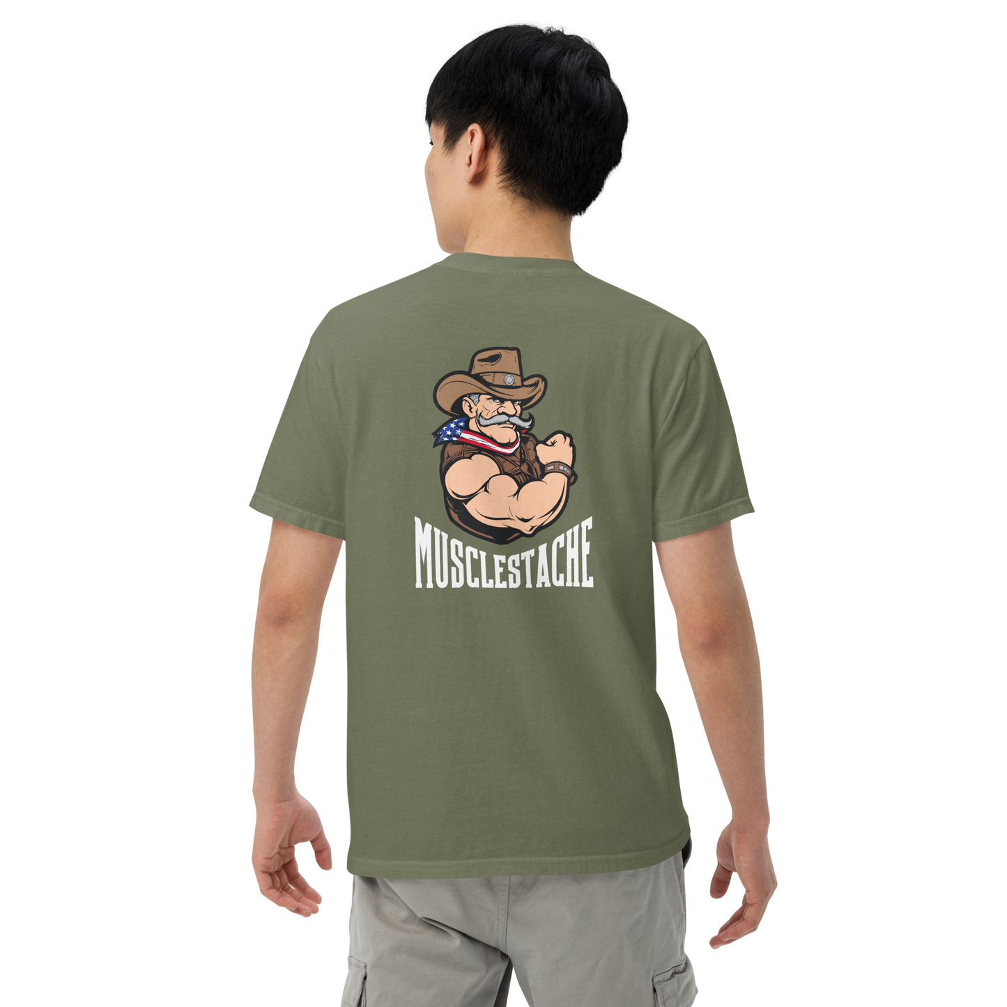 Musclestache Nutrition OG Heavyweight Shirt - Musclestache Nutrition