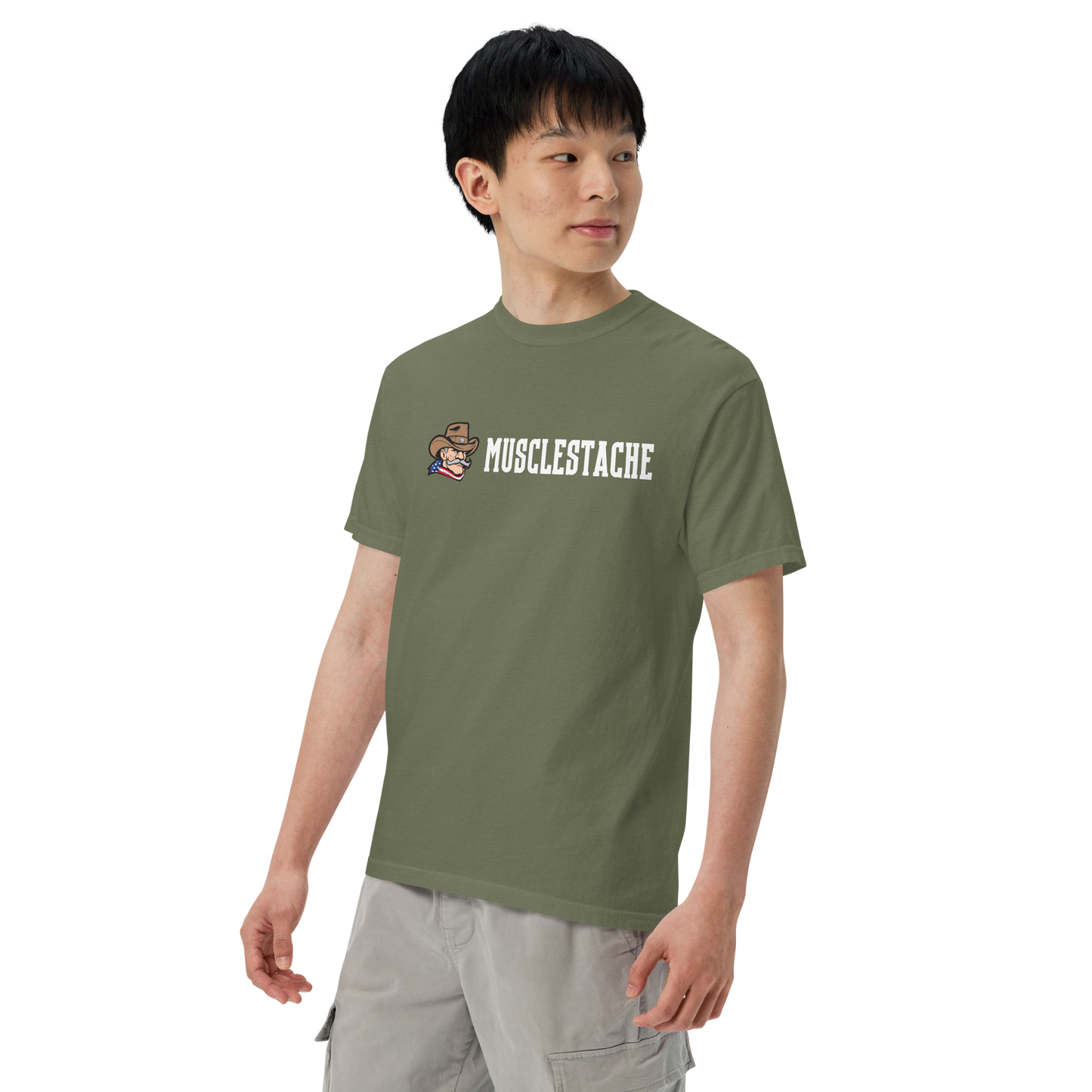 Musclestache Nutrition OG Heavyweight Shirt - Musclestache Nutrition