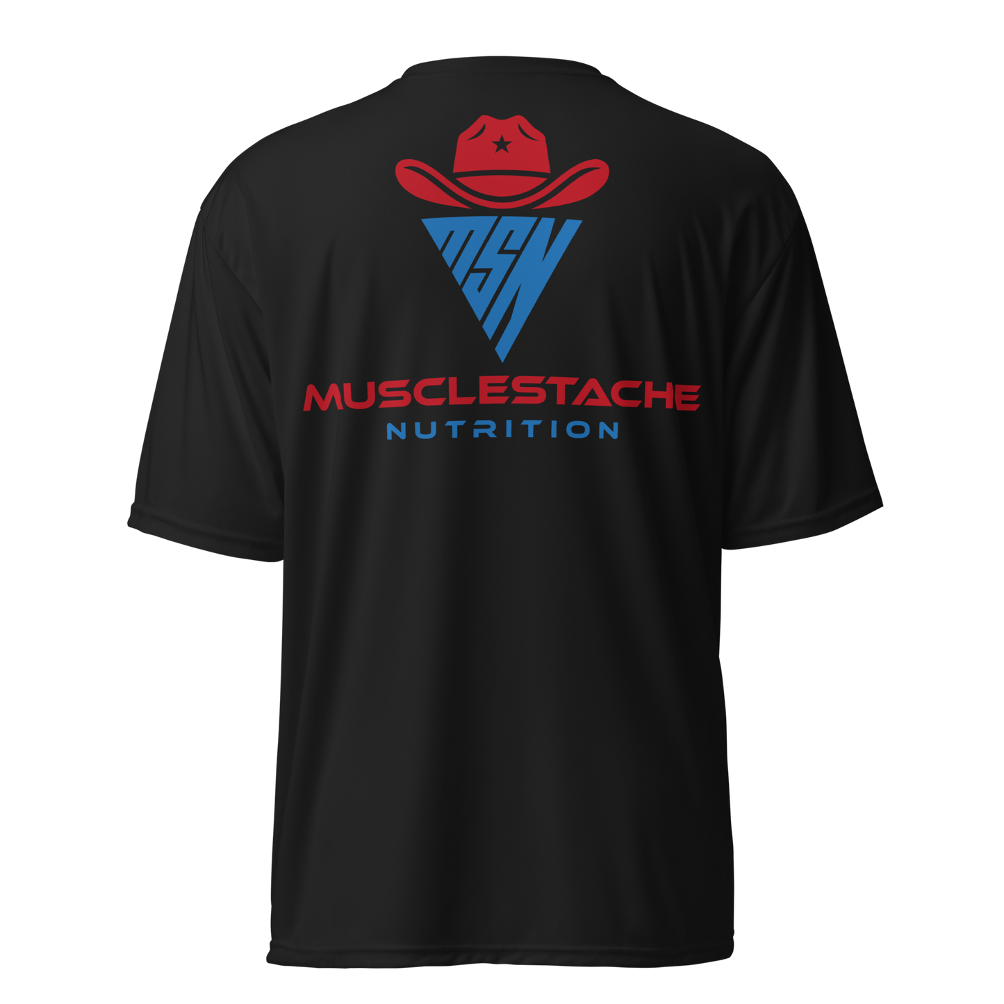 Musclestache Nutrition Romans 8:31 Running Shirt - Musclestache Nutrition