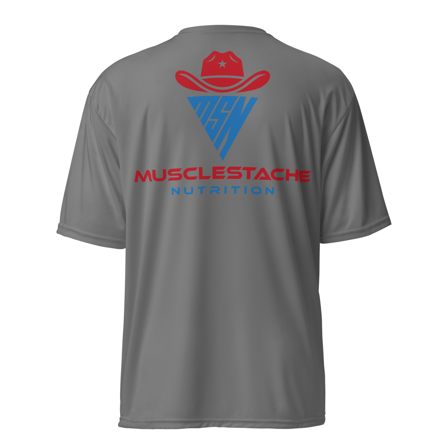 Musclestache Nutrition Romans 8:31 Running Shirt - Musclestache Nutrition