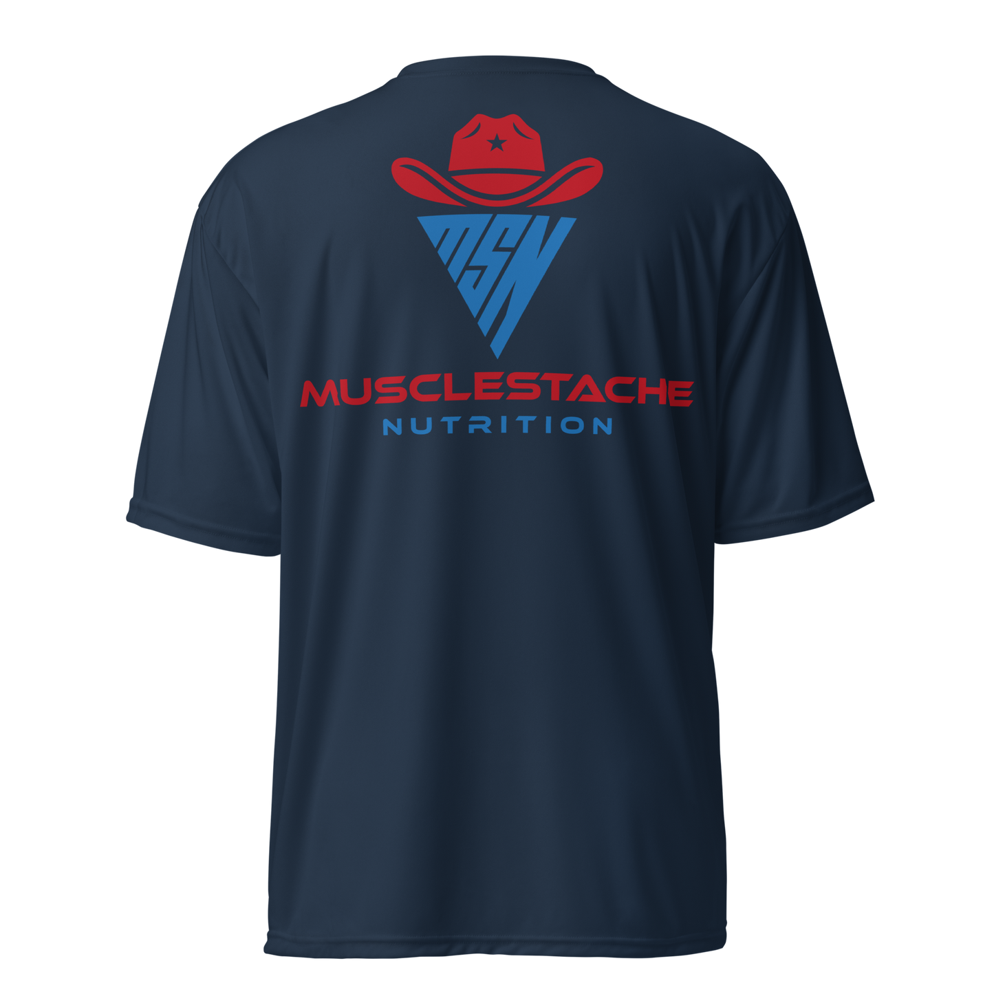 Musclestache Nutrition Romans 8:31 Running Shirt - Musclestache Nutrition