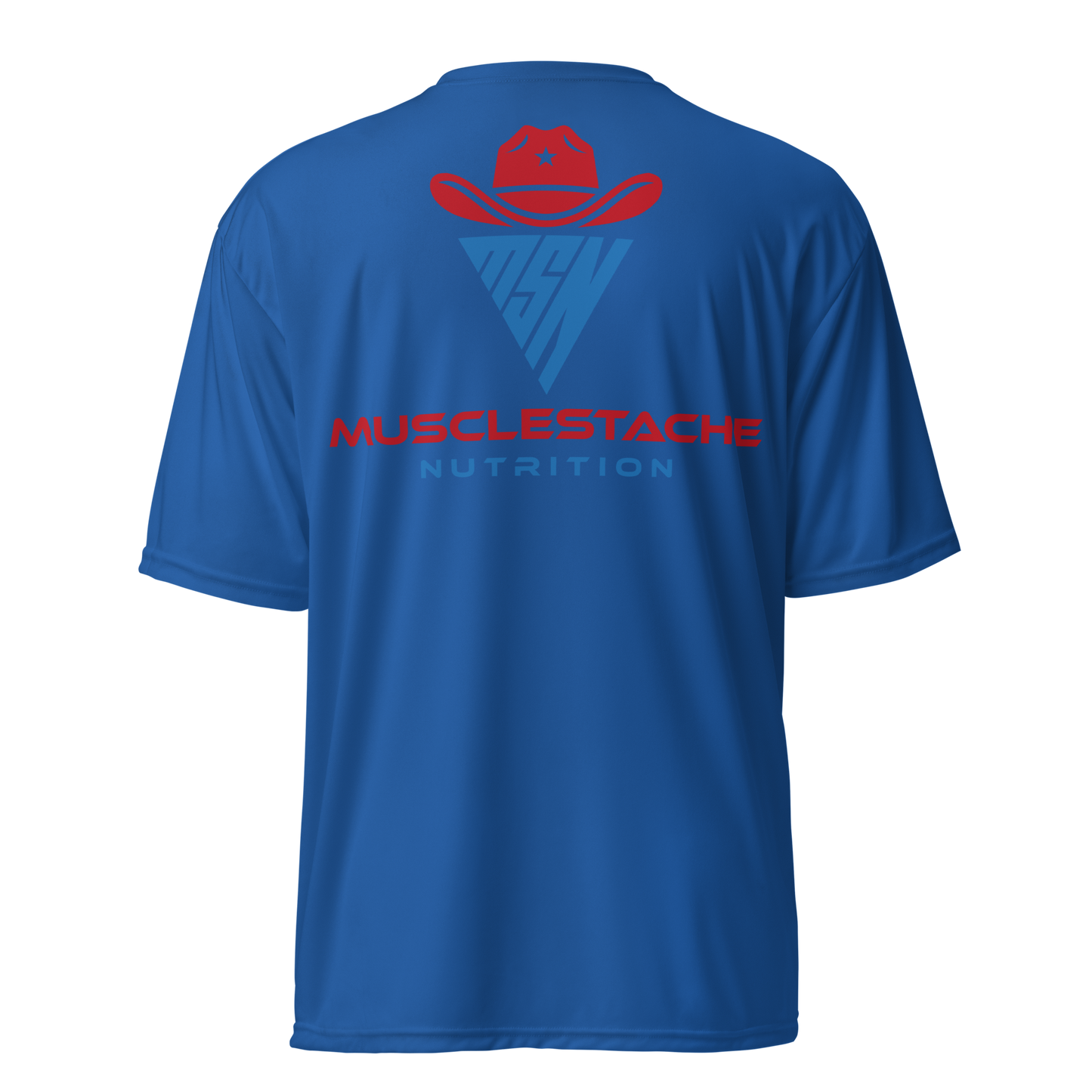 Musclestache Nutrition Romans 8:31 Running Shirt - Musclestache Nutrition
