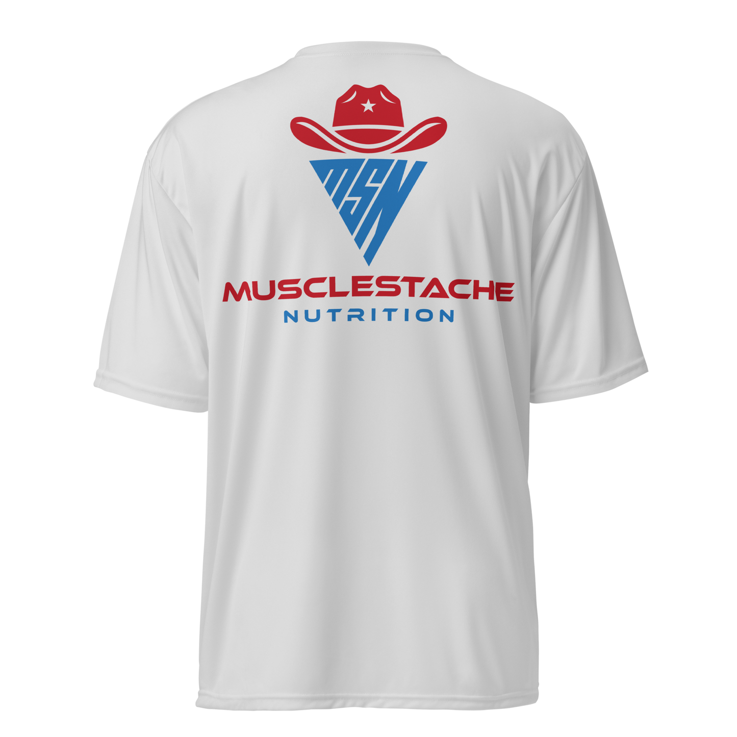 Musclestache Nutrition Romans 8:31 Running Shirt - Musclestache Nutrition