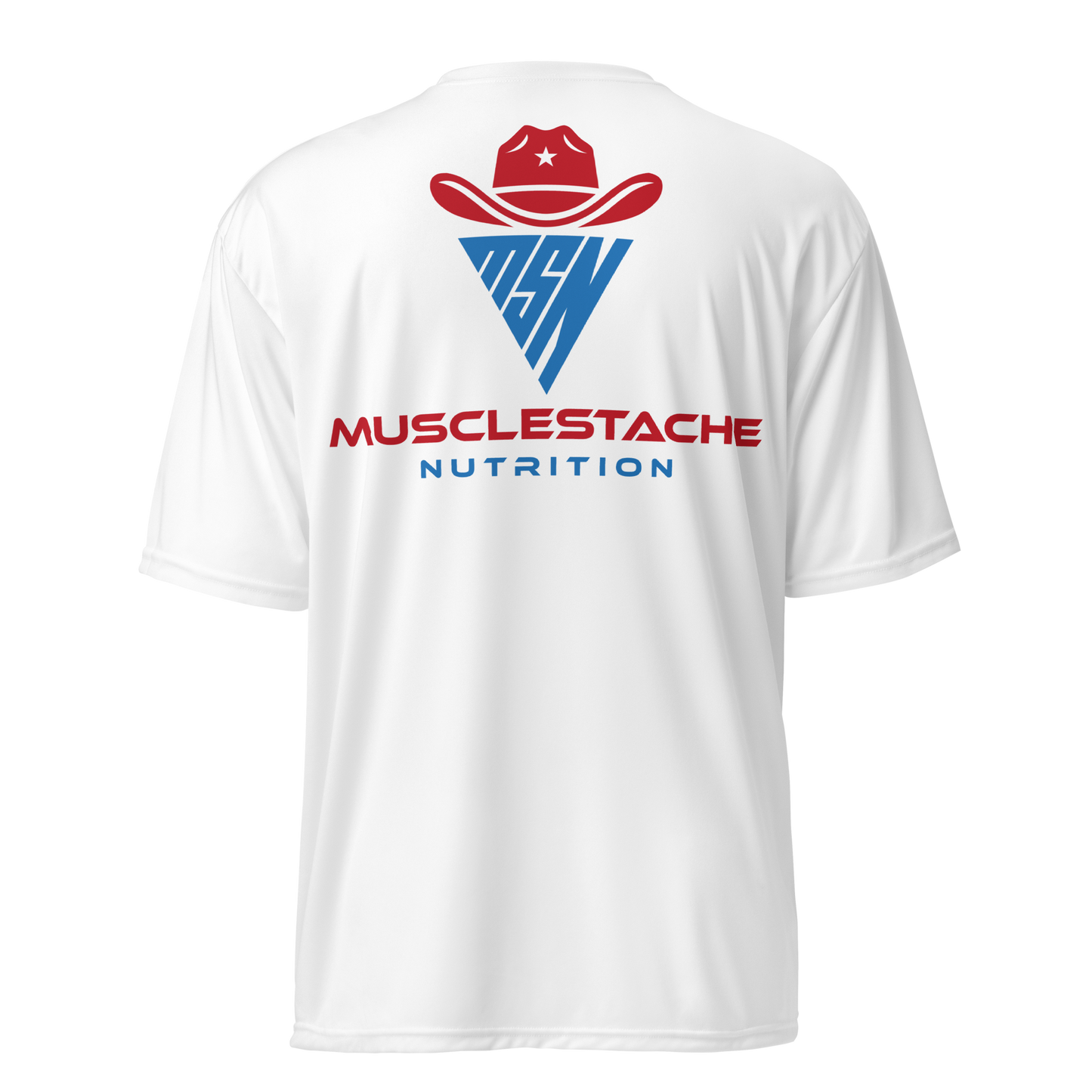 Musclestache Nutrition Romans 8:31 Running Shirt - Musclestache Nutrition