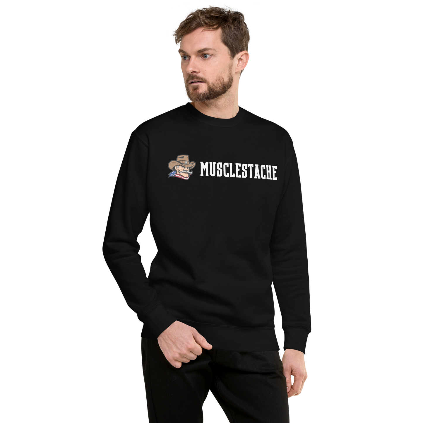 Musclestache Nutrition OG Premium Sweatshirt - Musclestache Nutrition