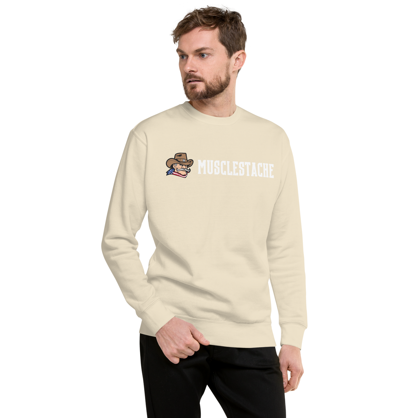 Musclestache Nutrition OG Premium Sweatshirt - Musclestache Nutrition
