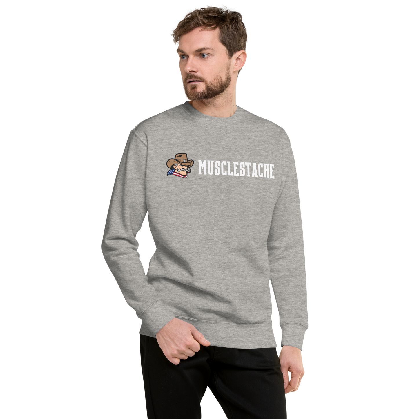 Musclestache Nutrition OG Premium Sweatshirt - Musclestache Nutrition