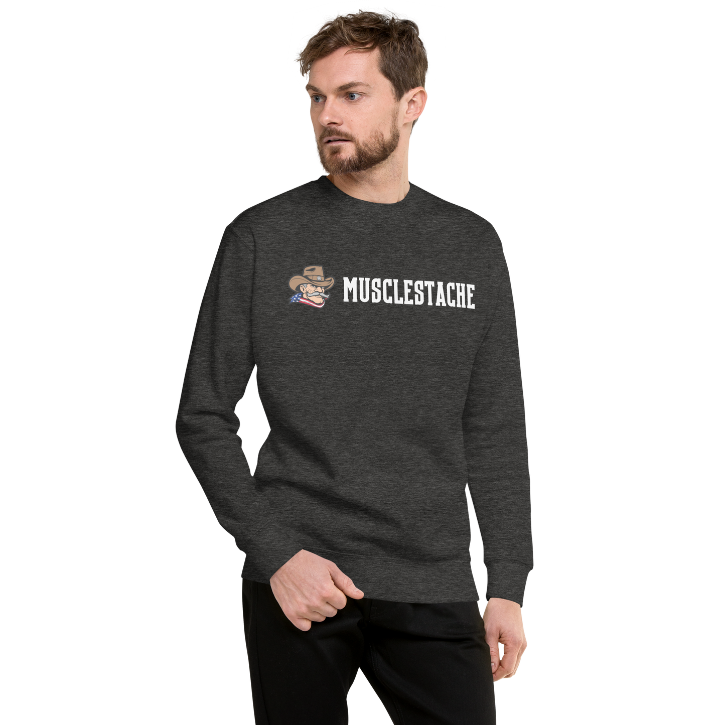 Musclestache Nutrition OG Premium Sweatshirt - Musclestache Nutrition