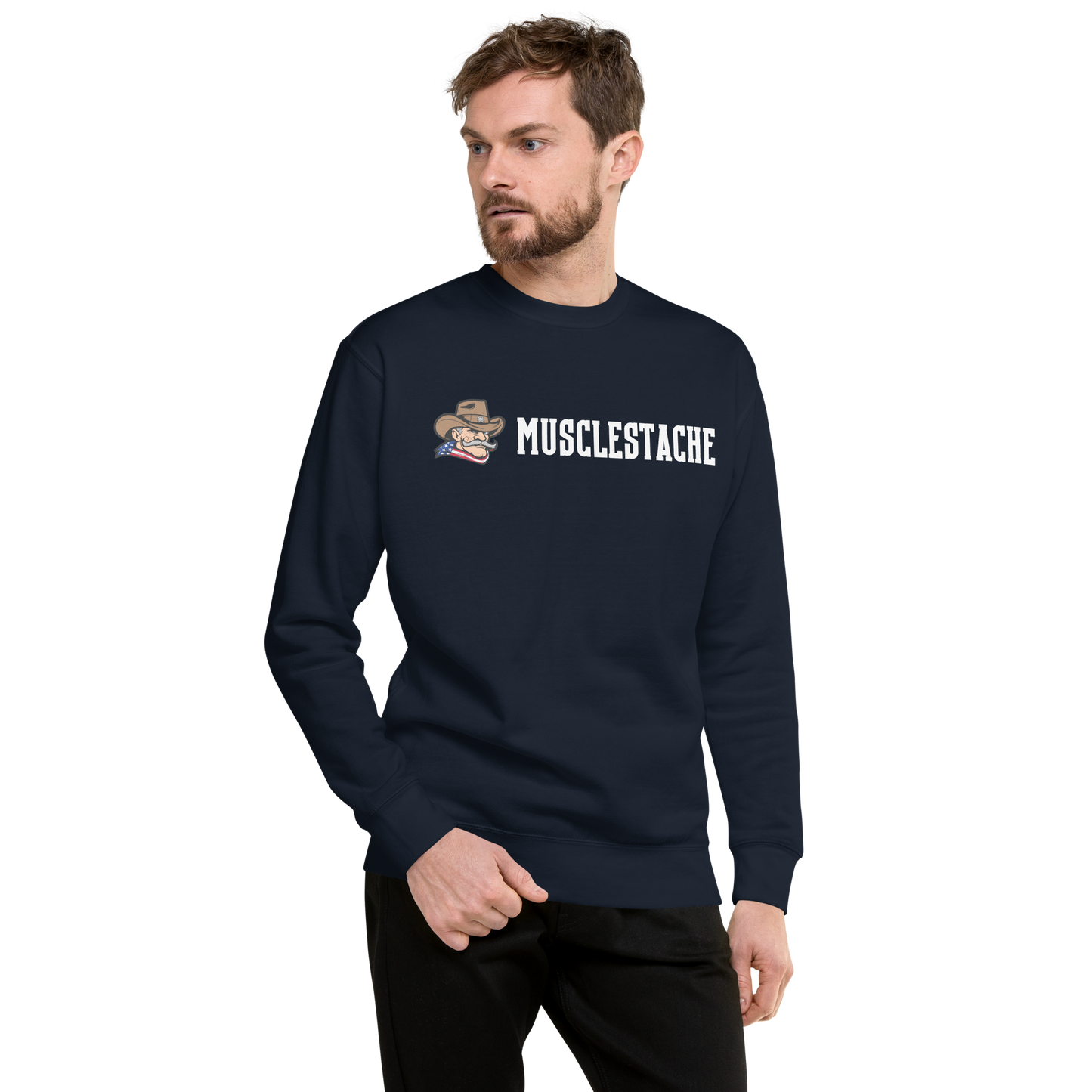 Musclestache Nutrition OG Premium Sweatshirt - Musclestache Nutrition