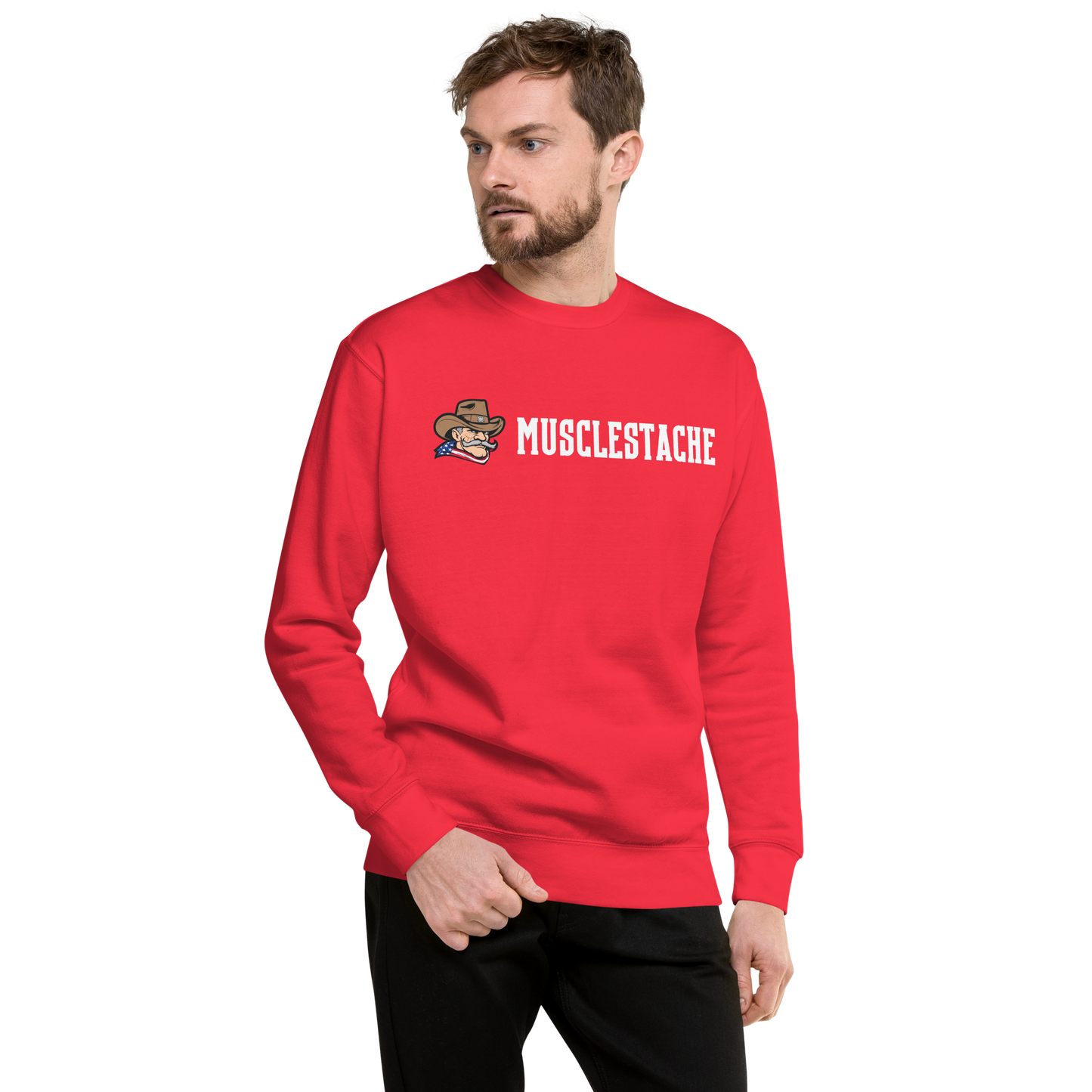 Musclestache Nutrition OG Premium Sweatshirt - Musclestache Nutrition