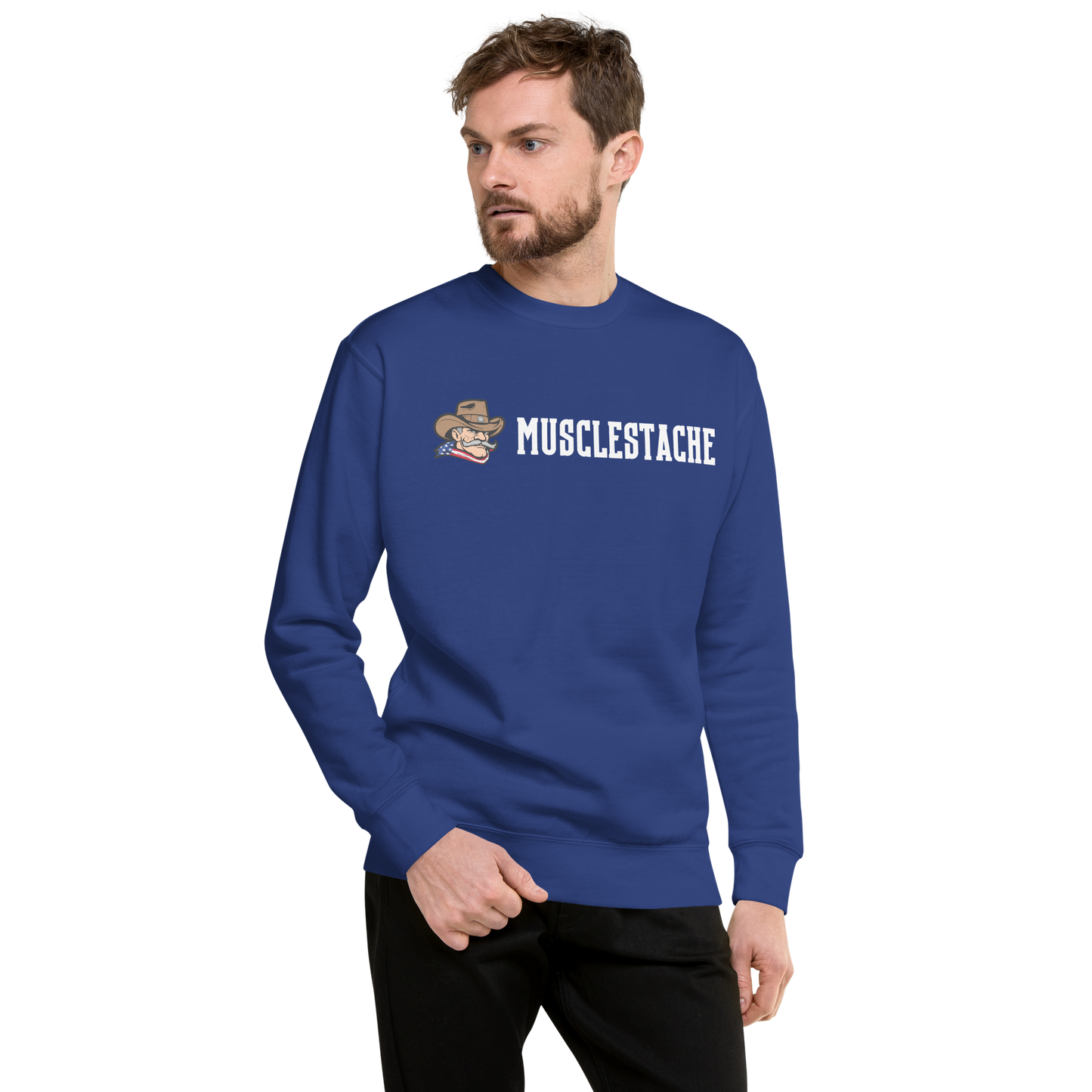 Musclestache Nutrition OG Premium Sweatshirt - Musclestache Nutrition