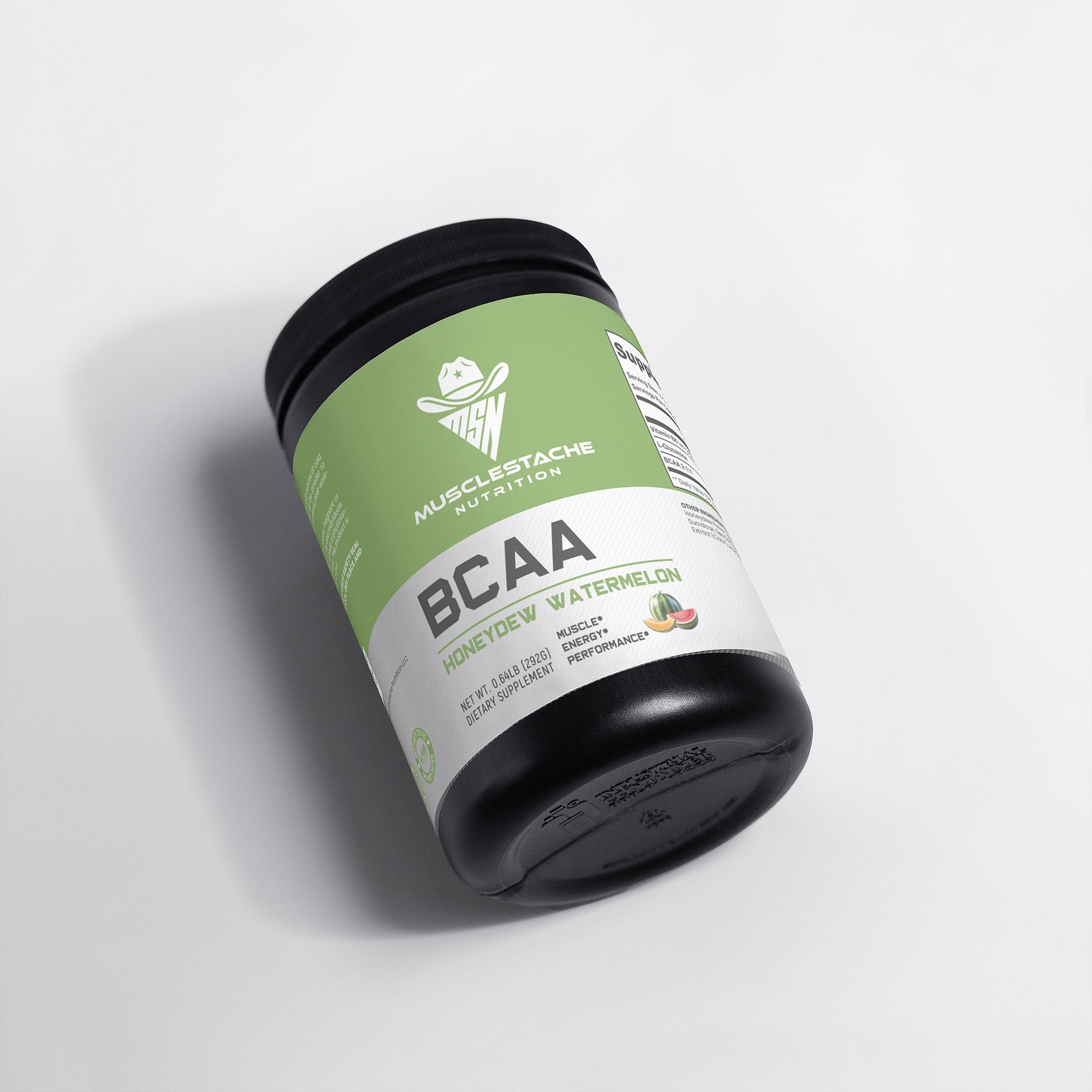 MSN BCAA Amino Energy Powder (Honeydew Watermelon) - Musclestache Nutrition