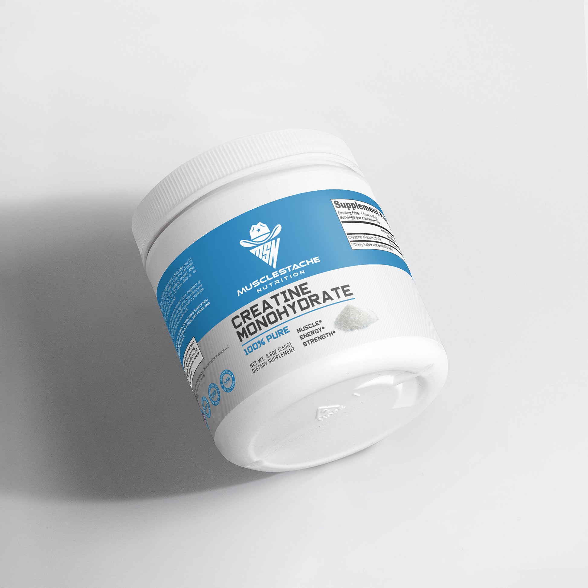 MSN Creatine Monohydrate Powder - Musclestache Nutrition