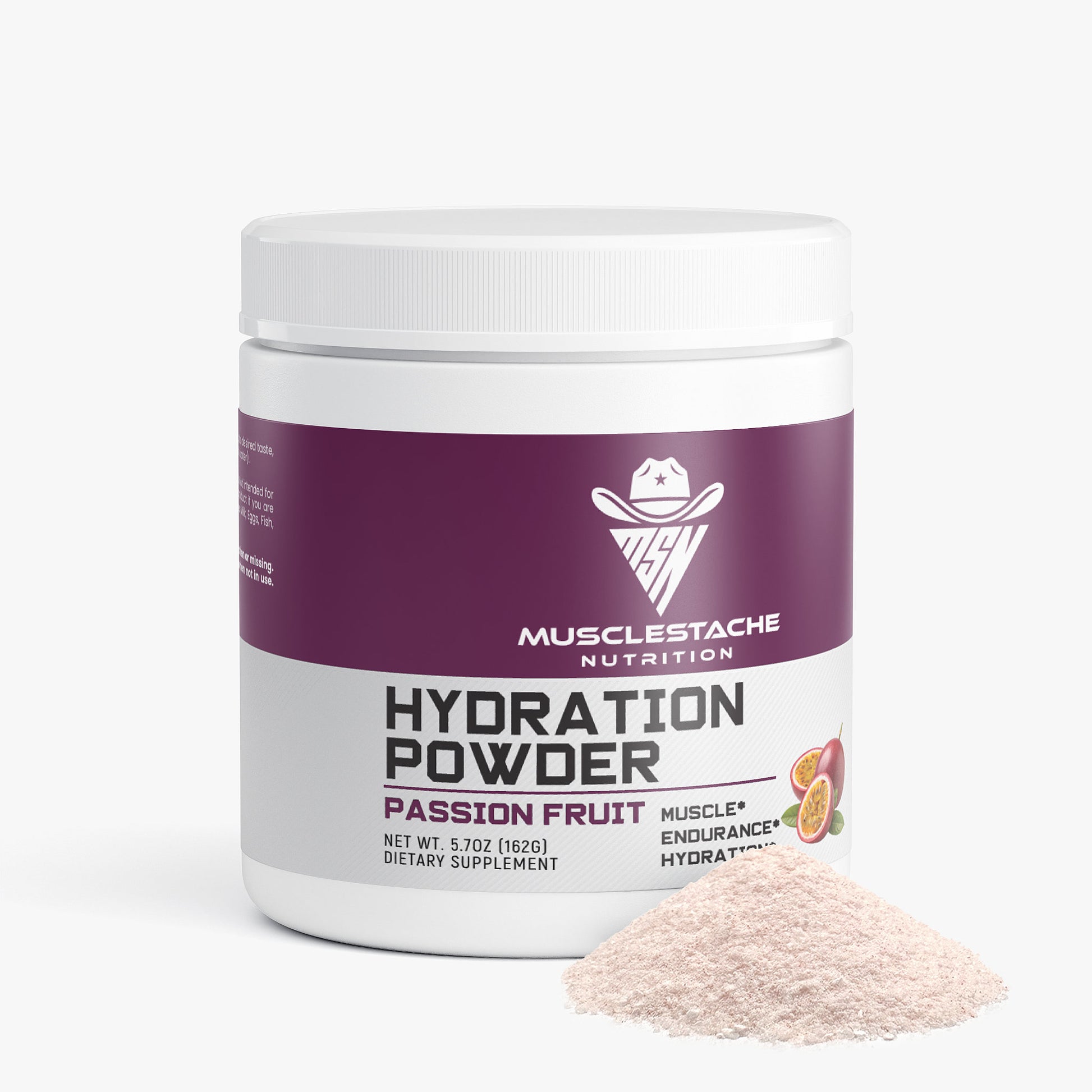 MSN Hydration Powder (Passion Fruit) - Musclestache Nutrition