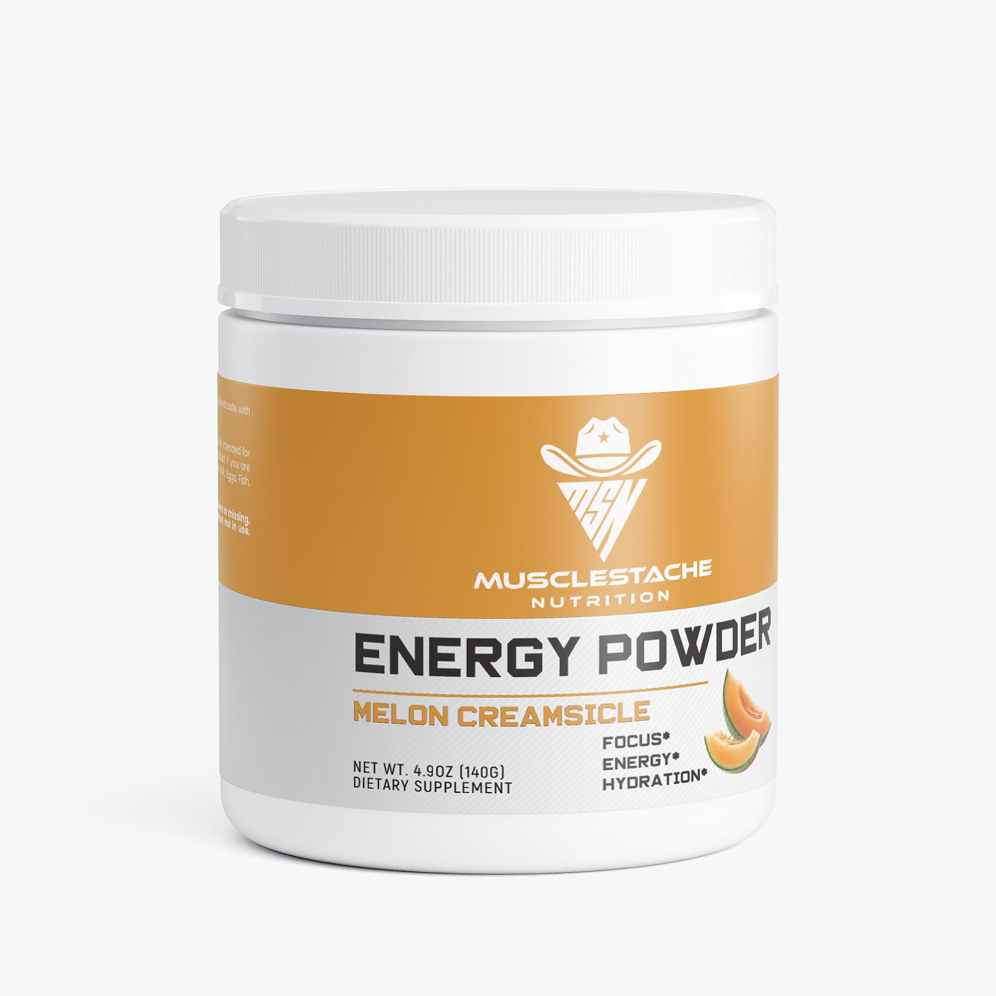 MSN Energy Powder (Melon Creamsicle) - Musclestache Nutrition
