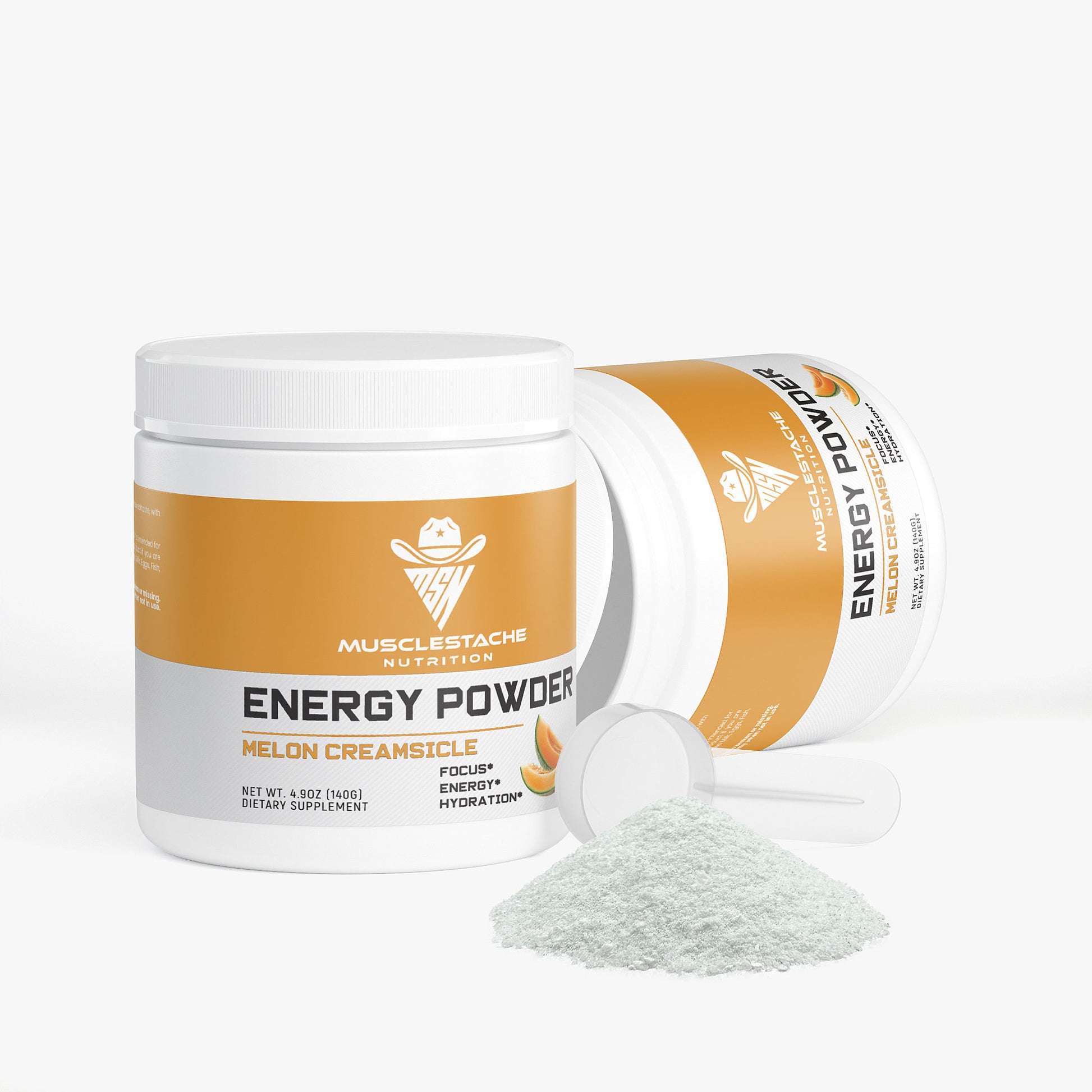 MSN Energy Powder (Melon Creamsicle) - Musclestache Nutrition