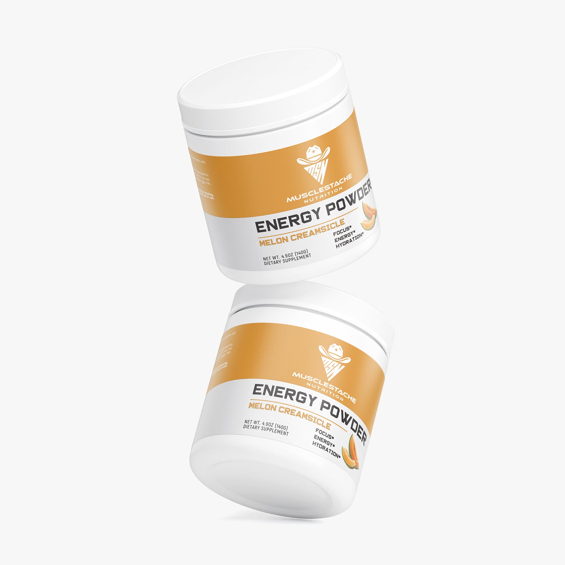 MSN Energy Powder (Melon Creamsicle) - Musclestache Nutrition