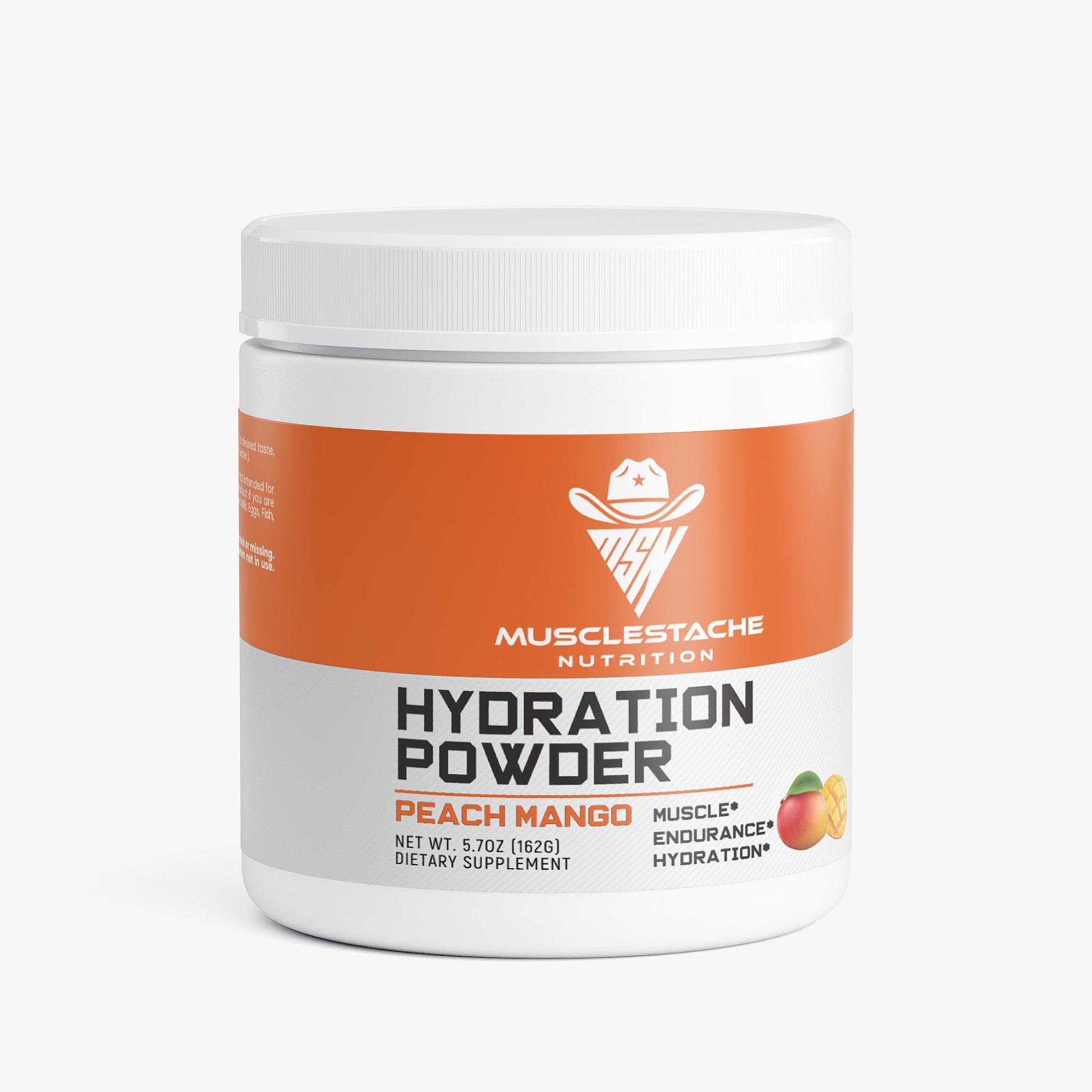 MSN Hydration Powder (Peach Mango) - Musclestache Nutrition