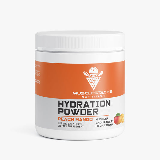 MSN Hydration Powder (Peach Mango) - Musclestache Nutrition