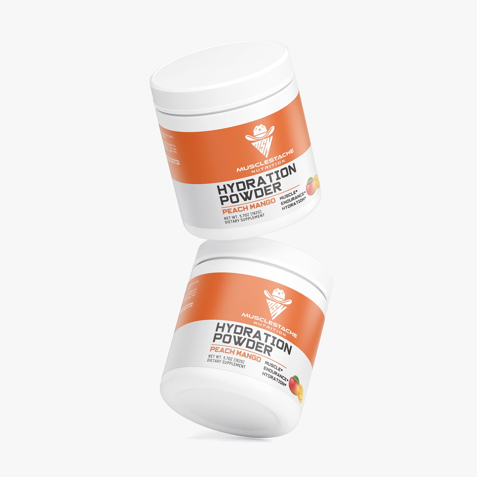MSN Hydration Powder (Peach Mango) - Musclestache Nutrition