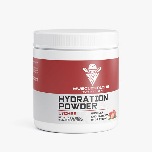 MSN Hydration Powder (Lychee) - Musclestache Nutrition