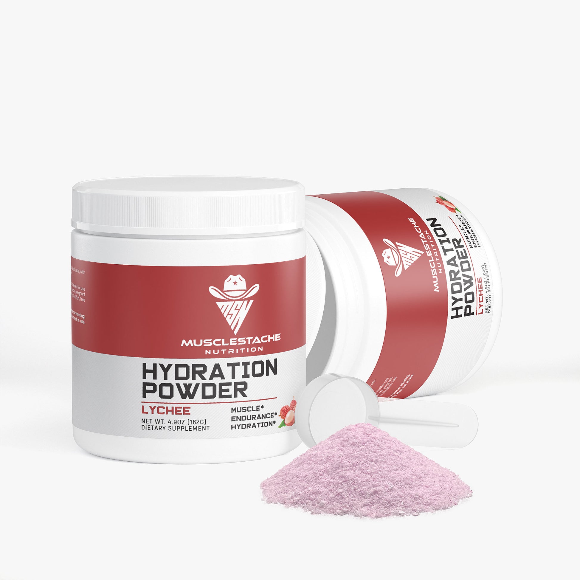 MSN Hydration Powder (Lychee) - Musclestache Nutrition