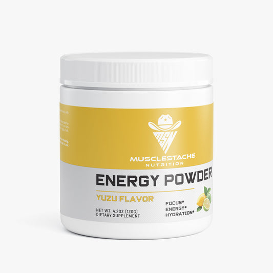 MSN Energy Powder (Yuzu) - Musclestache Nutrition
