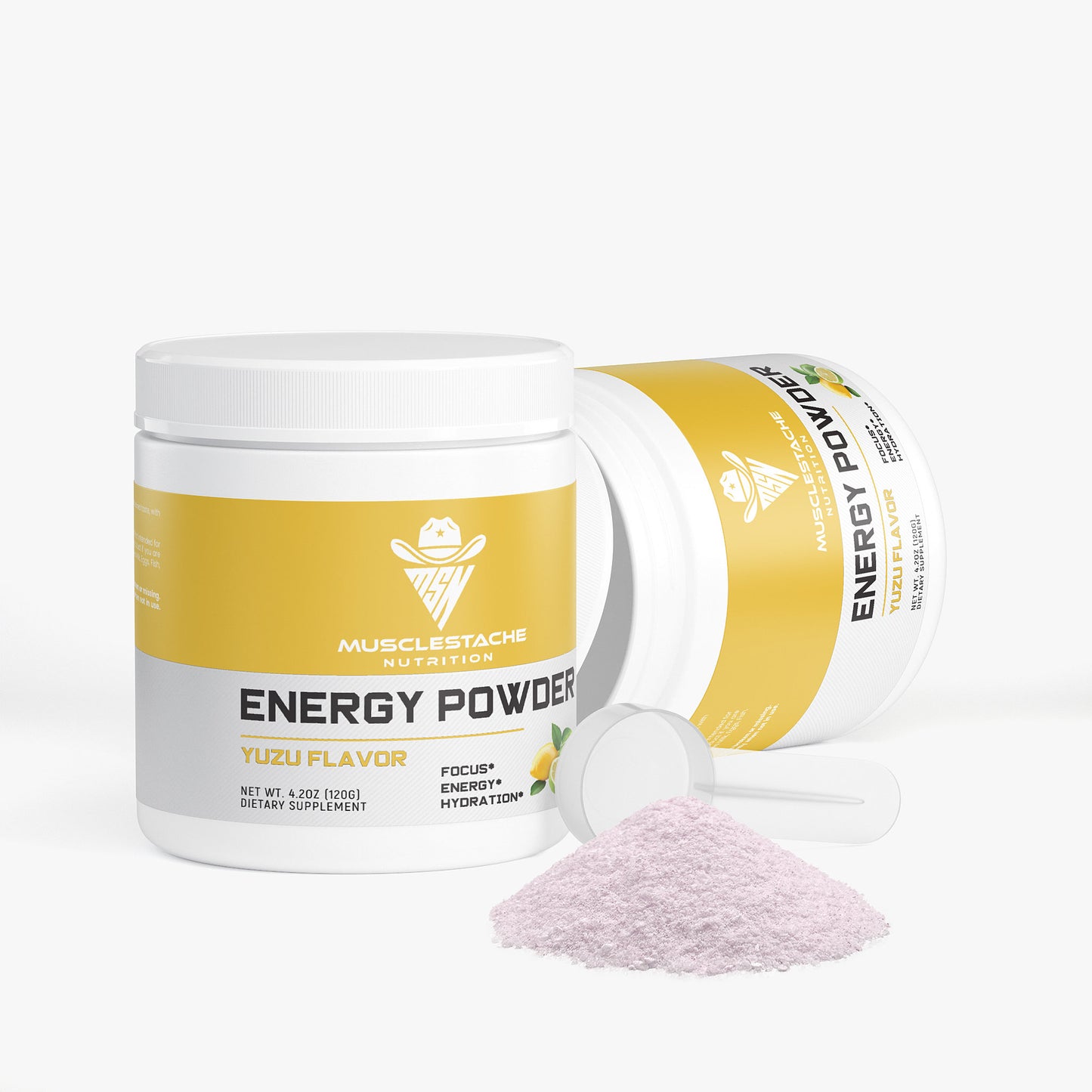 MSN Energy Powder (Yuzu) - Musclestache Nutrition