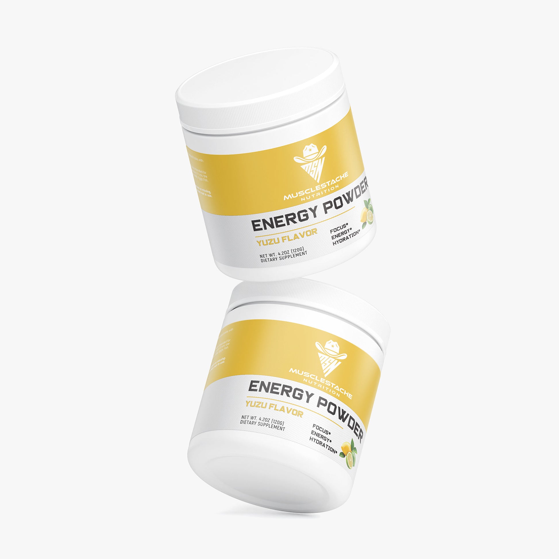 MSN Energy Powder (Yuzu) - Musclestache Nutrition