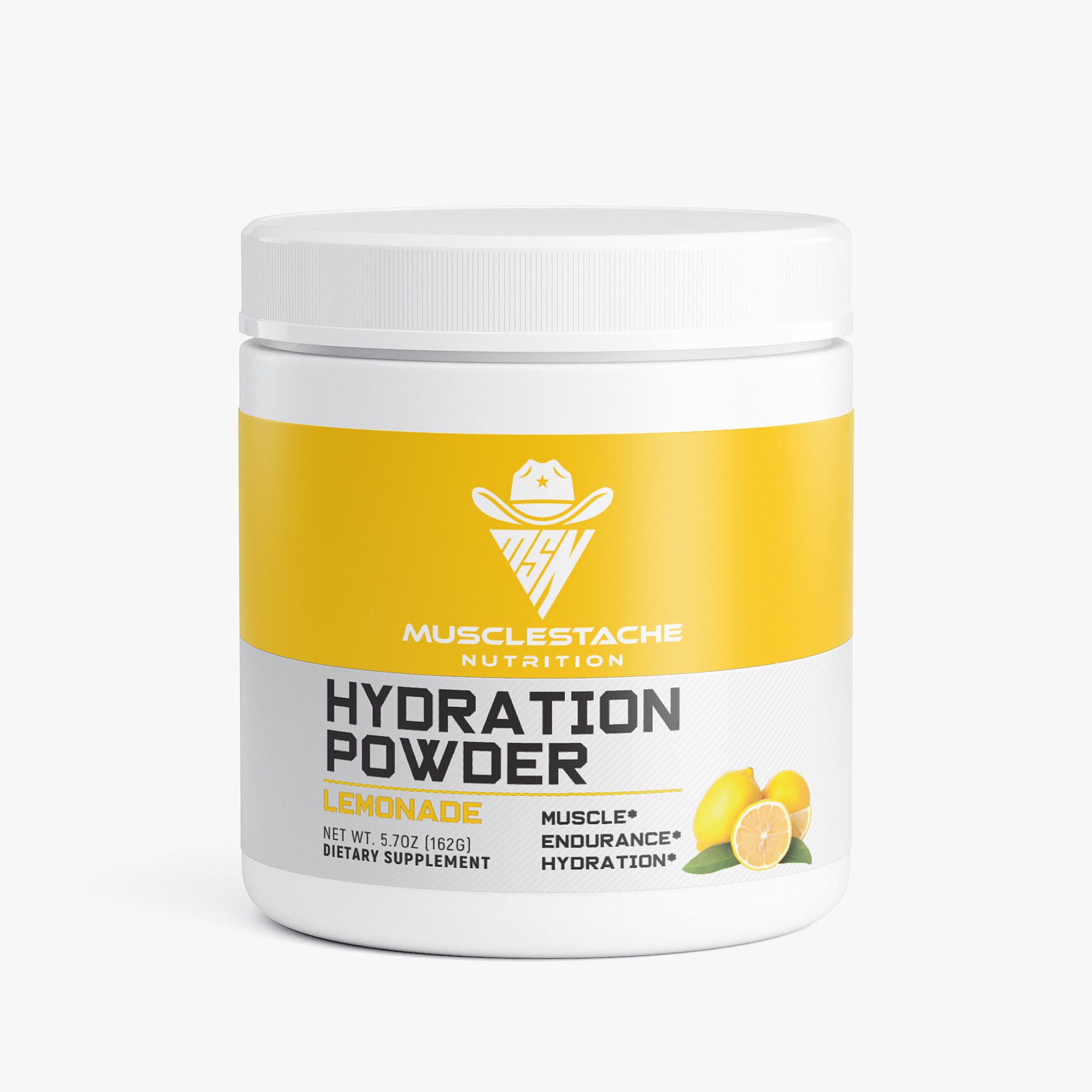 Hydration Powder (Lemonade) - Musclestache Nutrition