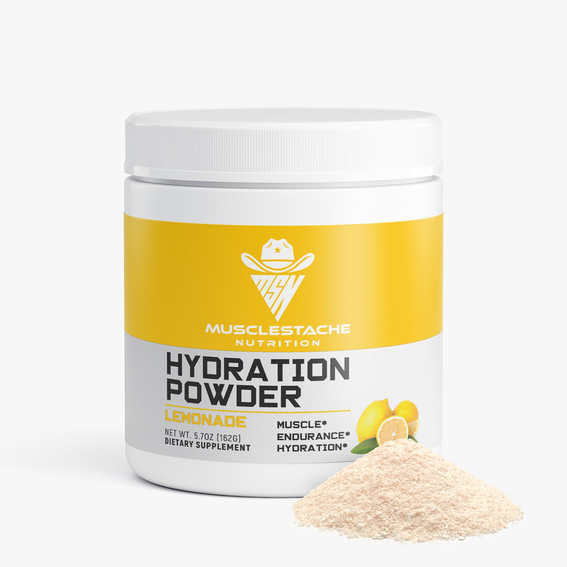 Hydration Powder (Lemonade) - Musclestache Nutrition