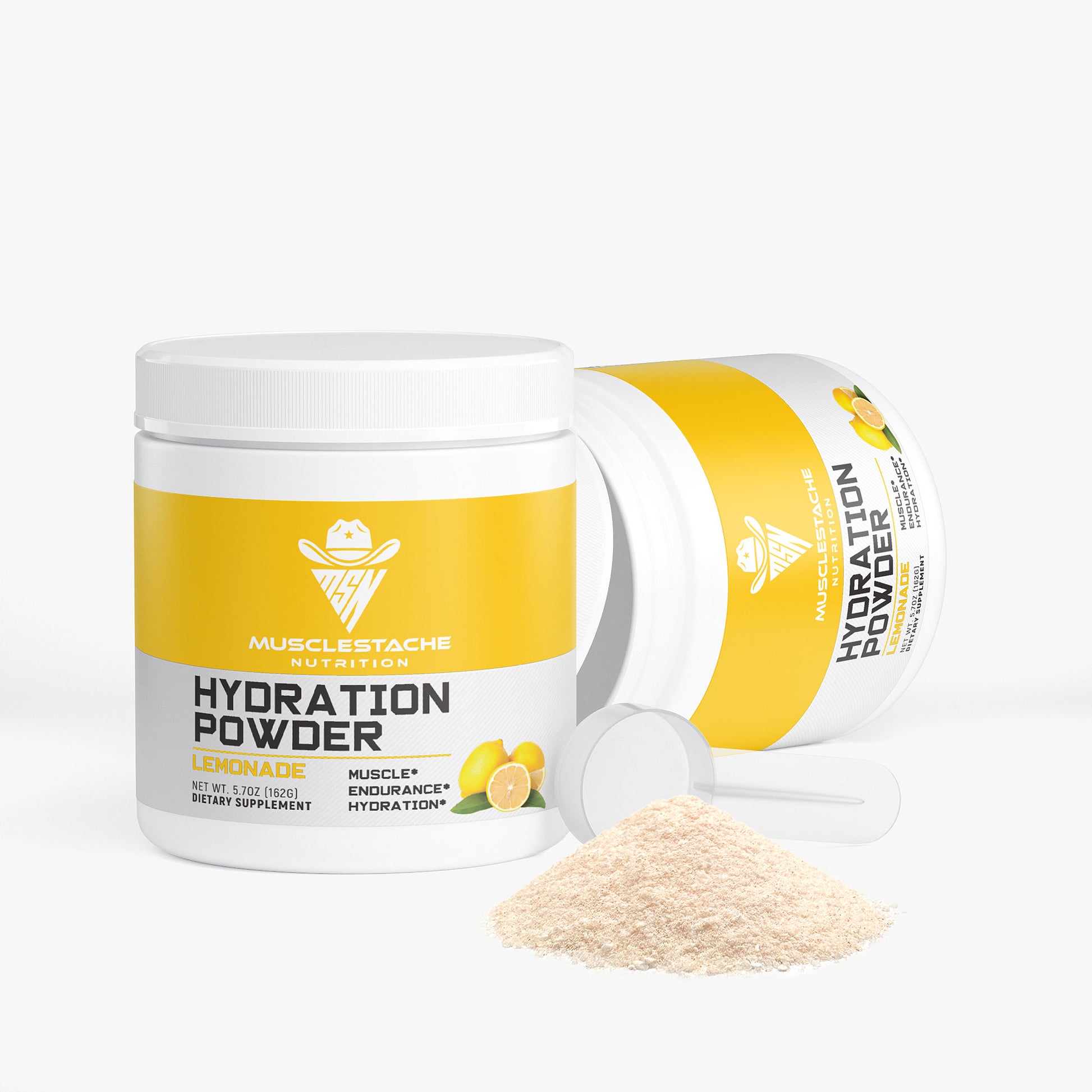 Hydration Powder (Lemonade) - Musclestache Nutrition
