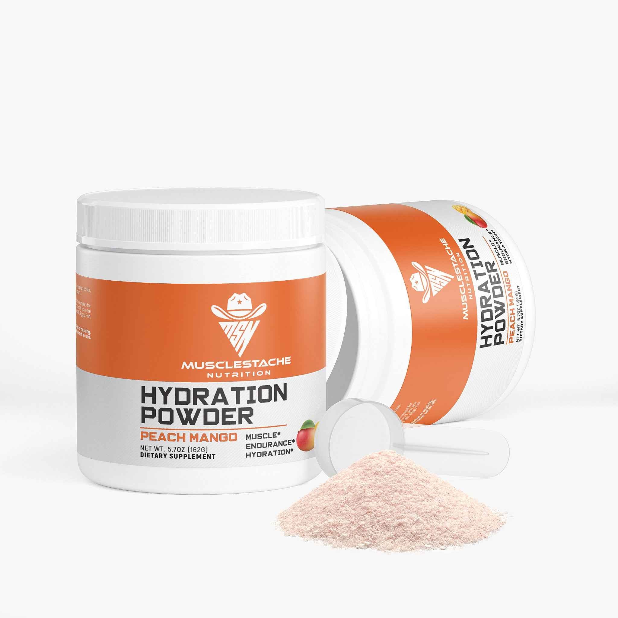 Hydration Powder (Peach Mango) - Musclestache Nutrition