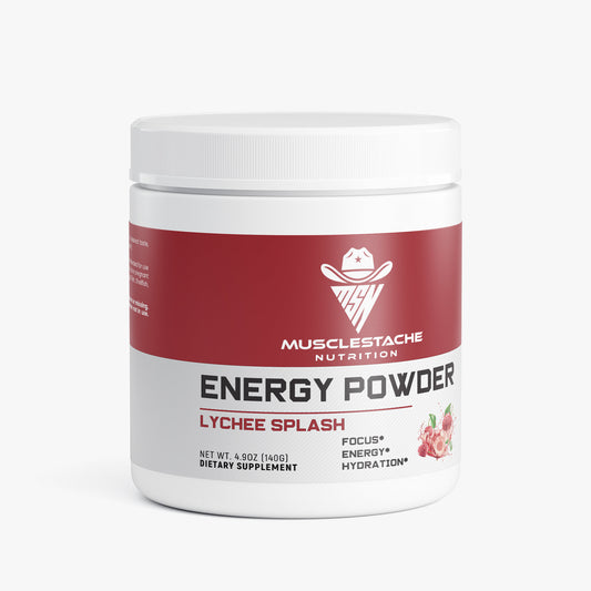 MSN Energy Powder (Lychee Splash) - Musclestache Nutrition