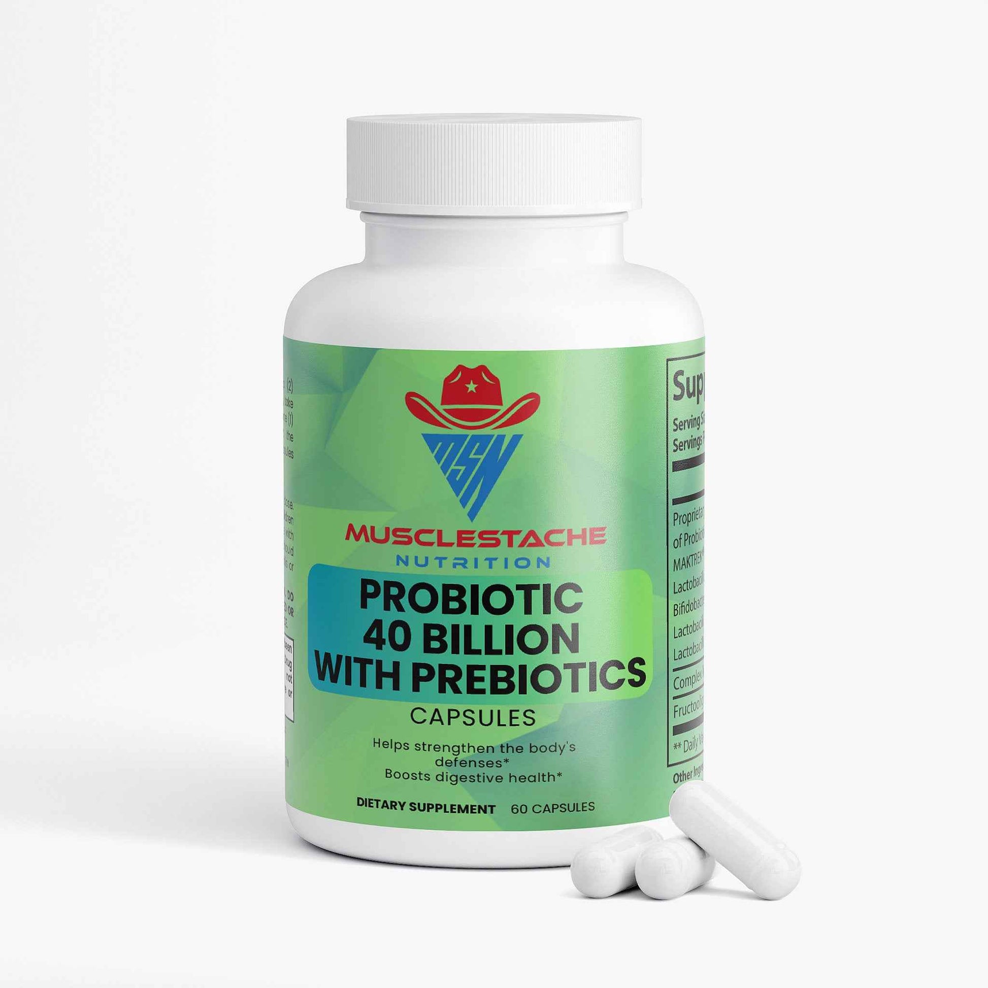 Probiotic 40 Billion with Prebiotics