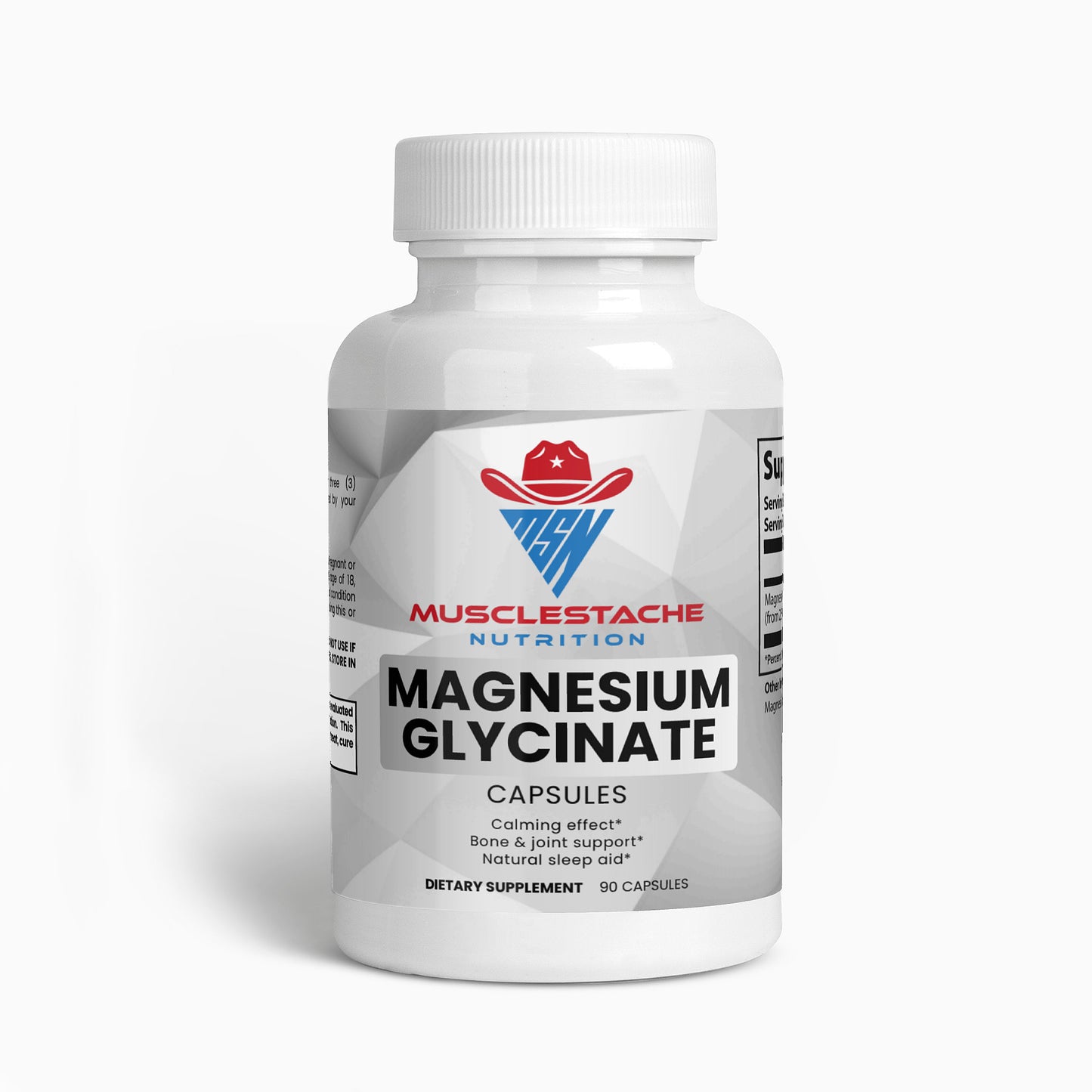 Magnesium Glycinate - Musclestache Nutrition