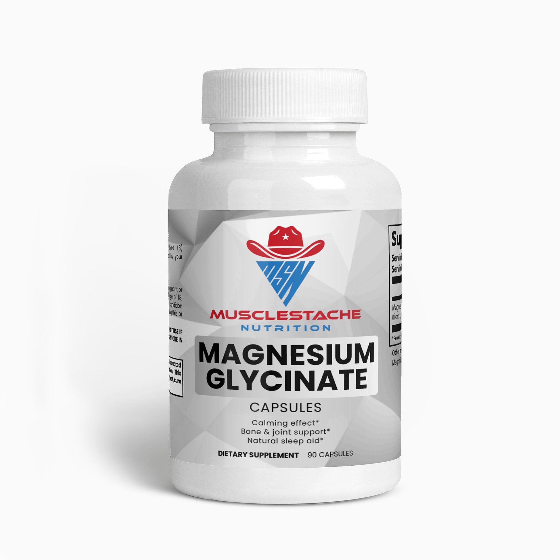 Magnesium Glycinate - Musclestache Nutrition