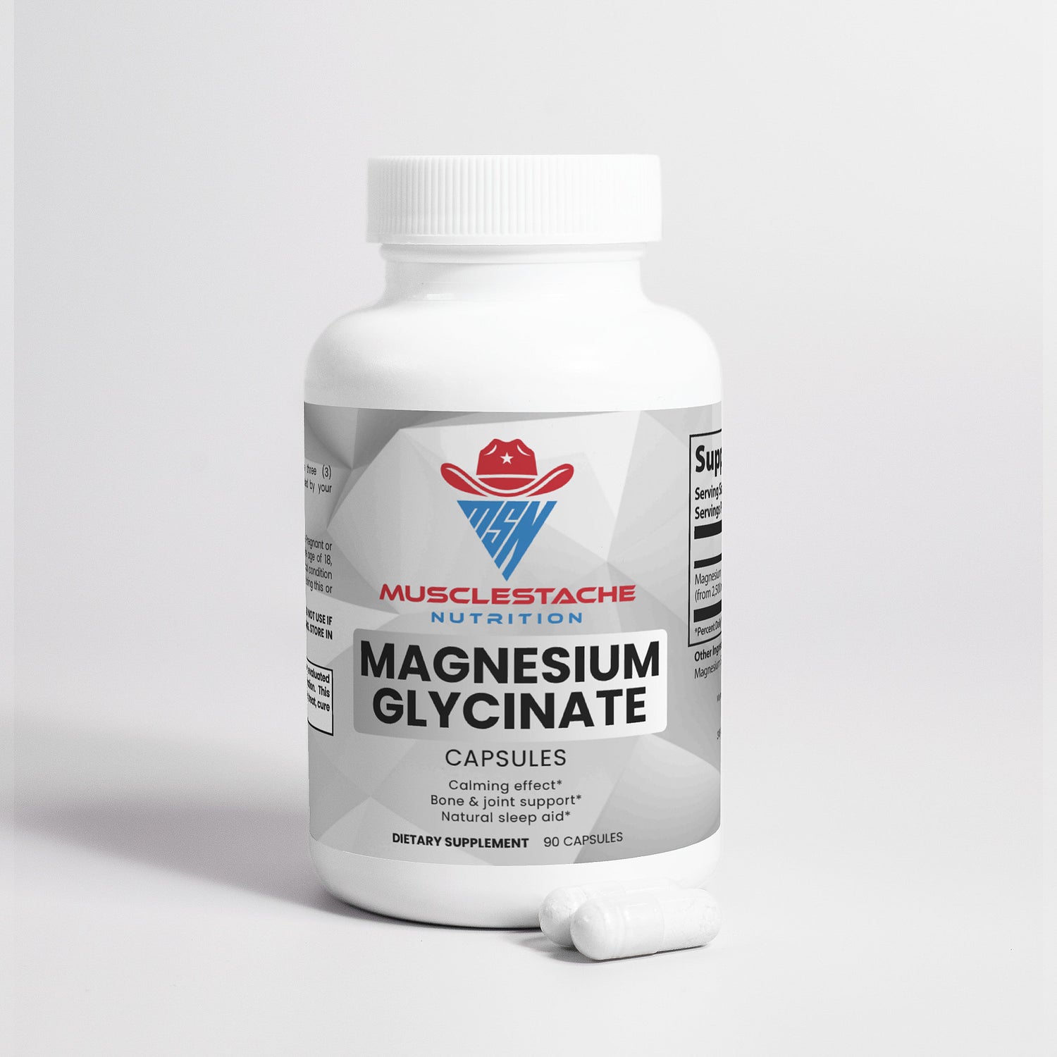 Magnesium Glycinate - Musclestache Nutrition