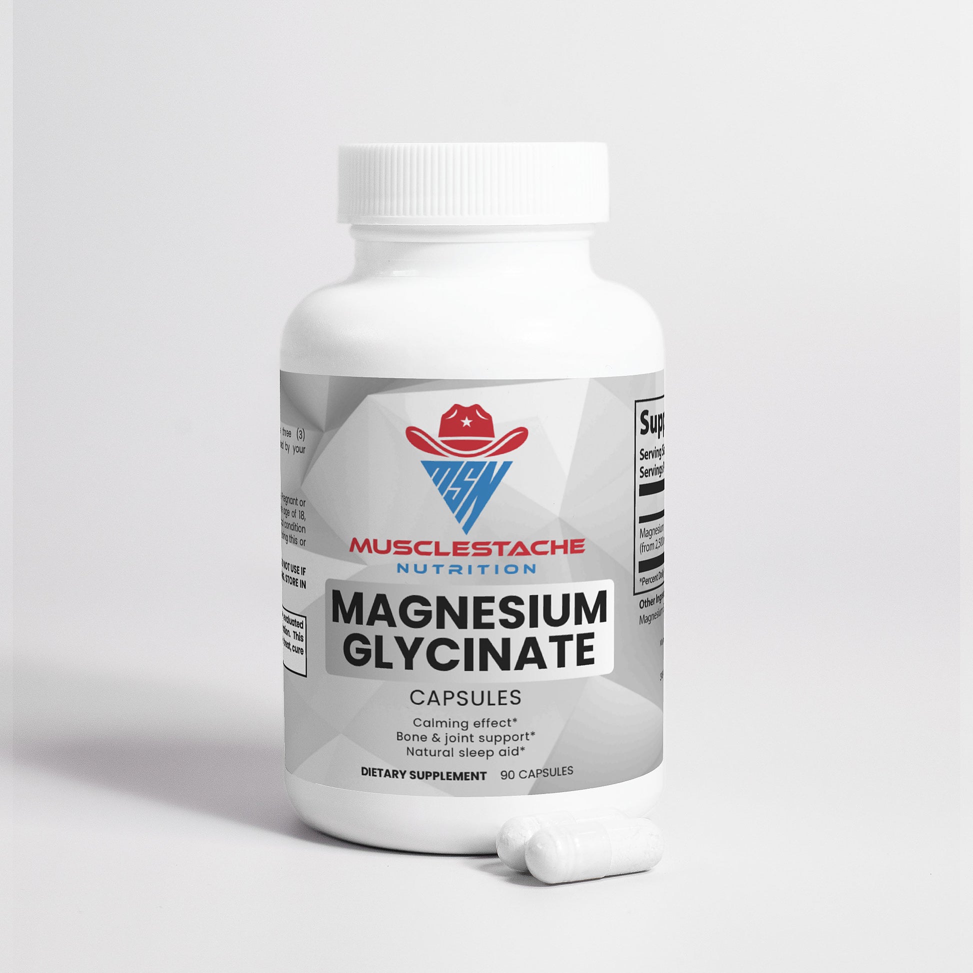 Magnesium Glycinate - Musclestache Nutrition
