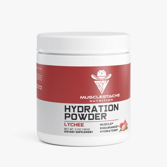 Hydration Powder (Lychee) - Musclestache Nutrition