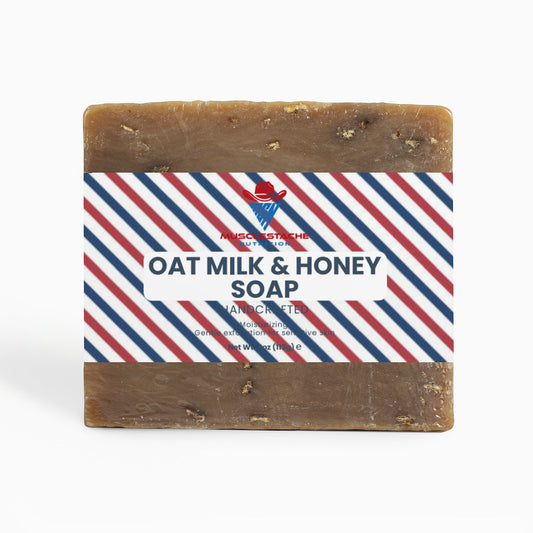 Oat Milk Honey Soap - Musclestache Nutrition