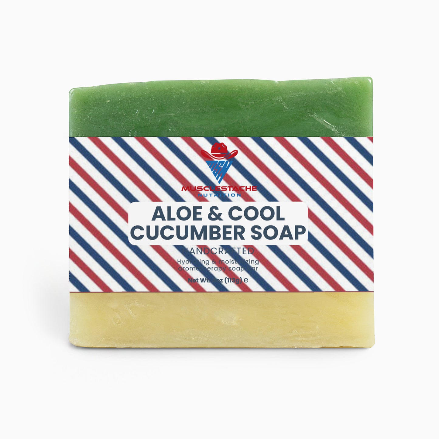 Aloe & Cool Cucumber Soap - Musclestache Nutrition