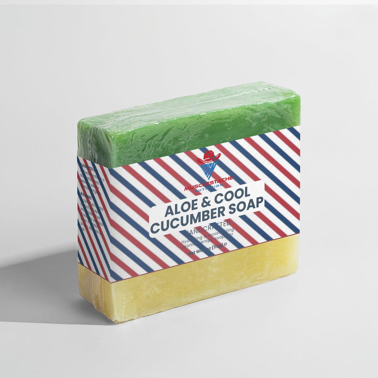 Aloe & Cool Cucumber Soap - Musclestache Nutrition