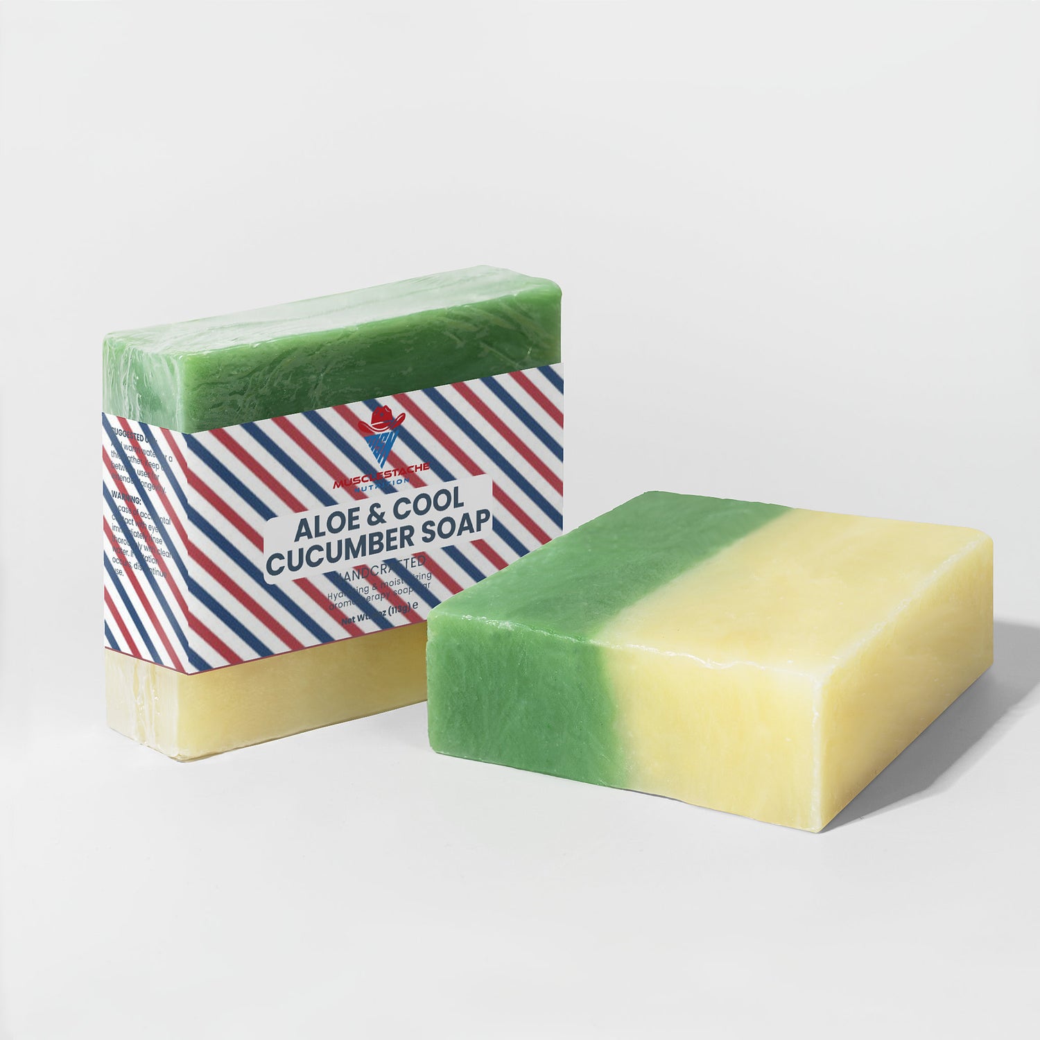 Aloe & Cool Cucumber Soap - Musclestache Nutrition