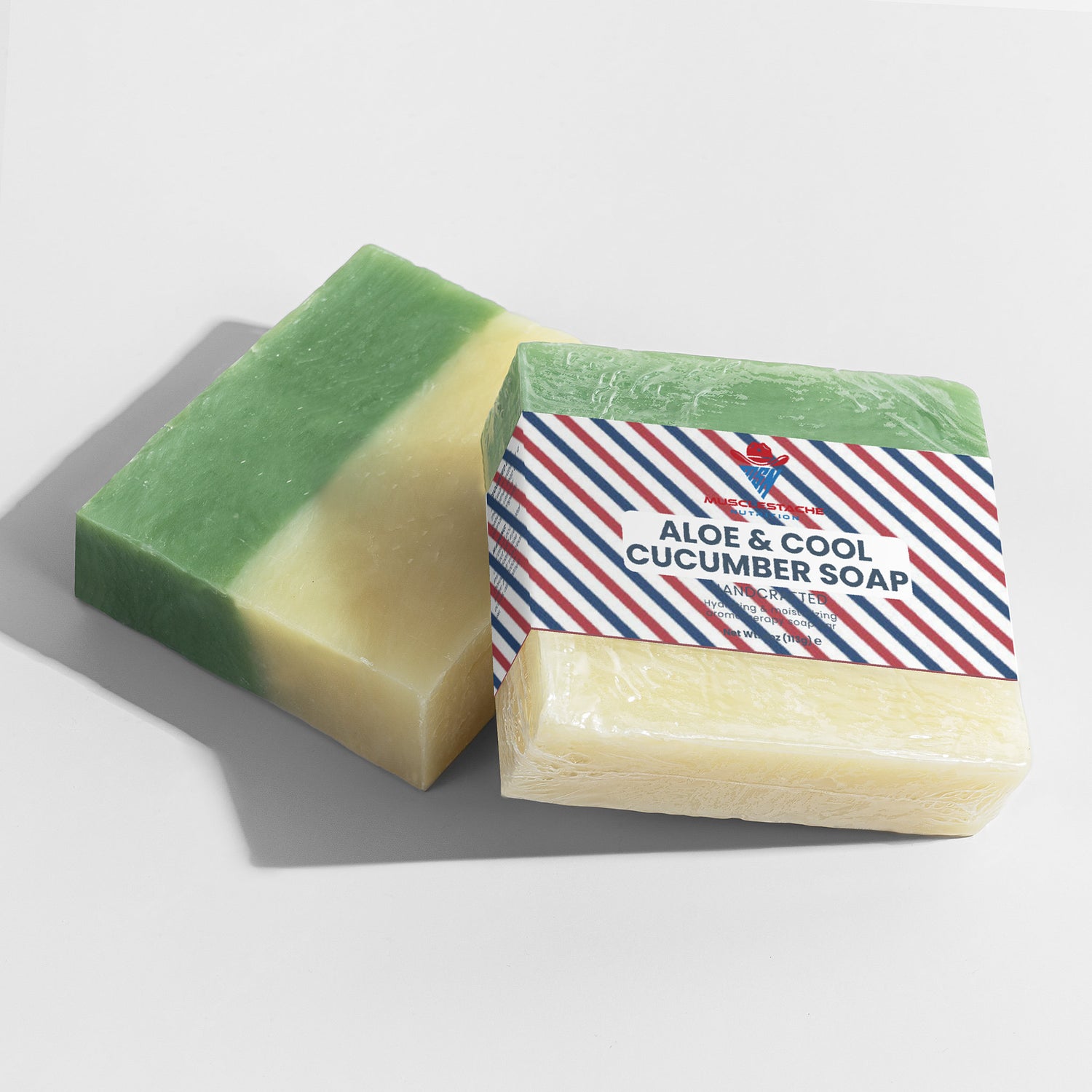 Aloe & Cool Cucumber Soap - Musclestache Nutrition