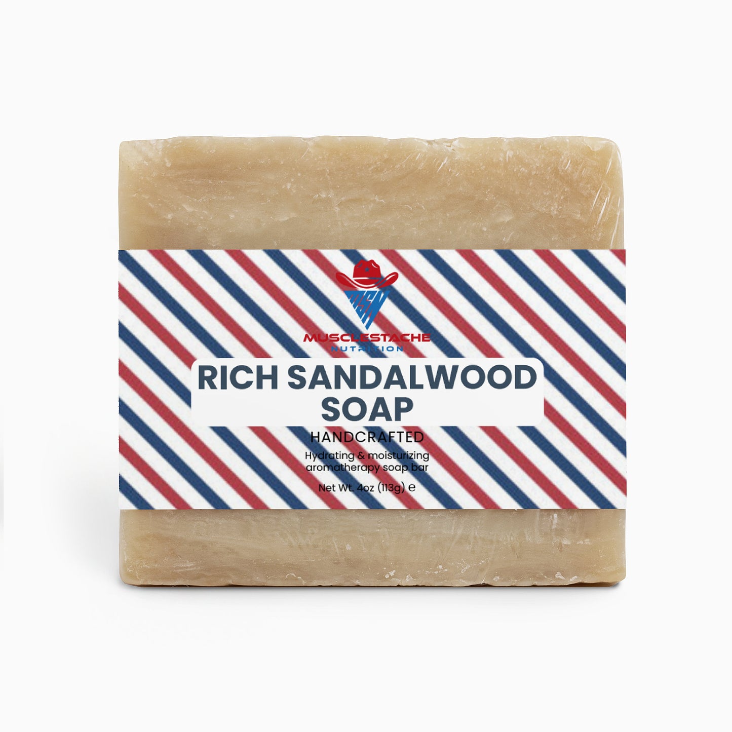 Rich Sandalwood Soap - Musclestache Nutrition